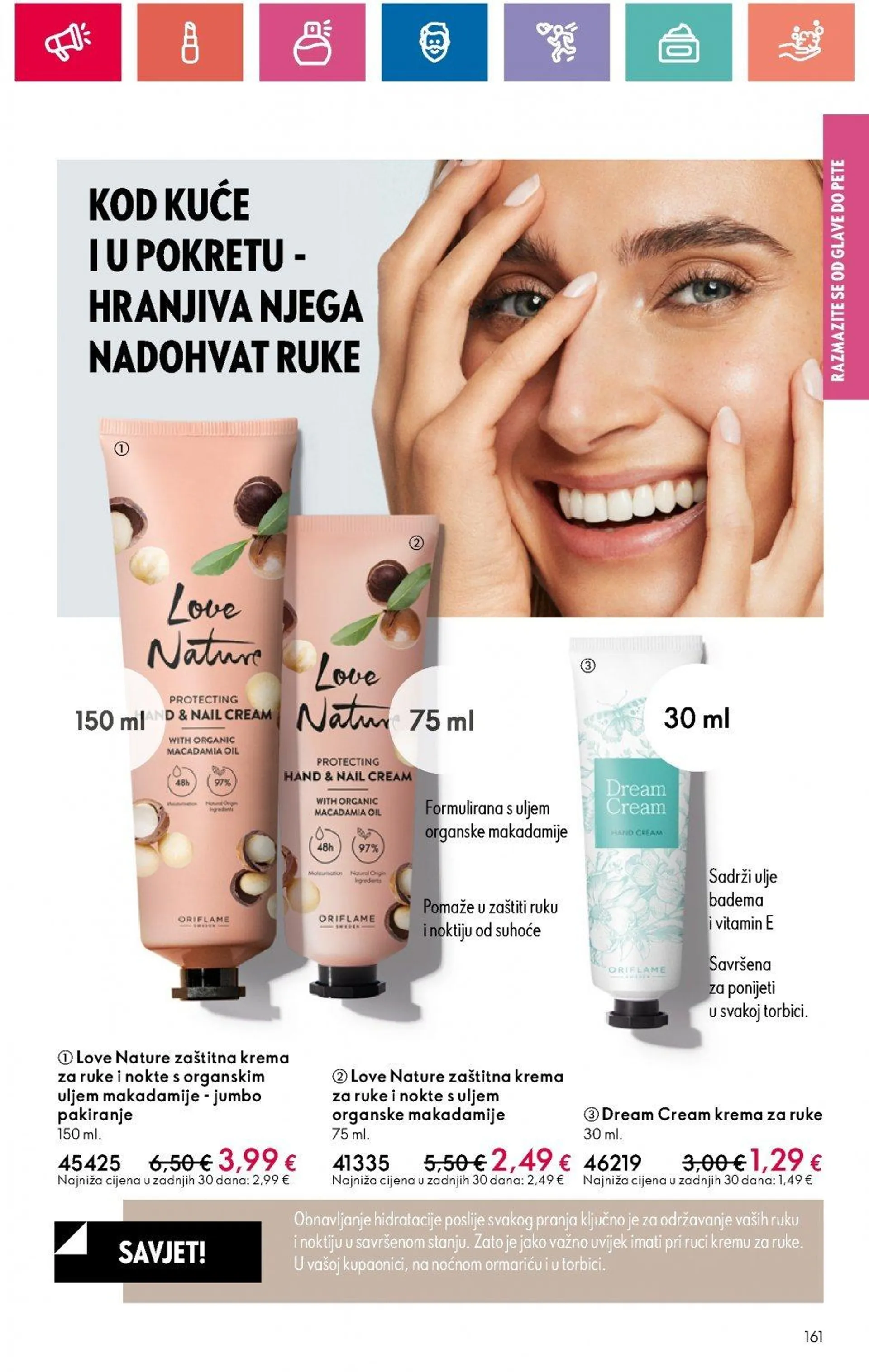 Katalog Oriflame katalog do 11.09.2024 od 29. kolovoza do 11. rujna 2024. - Pregled Stranica 161