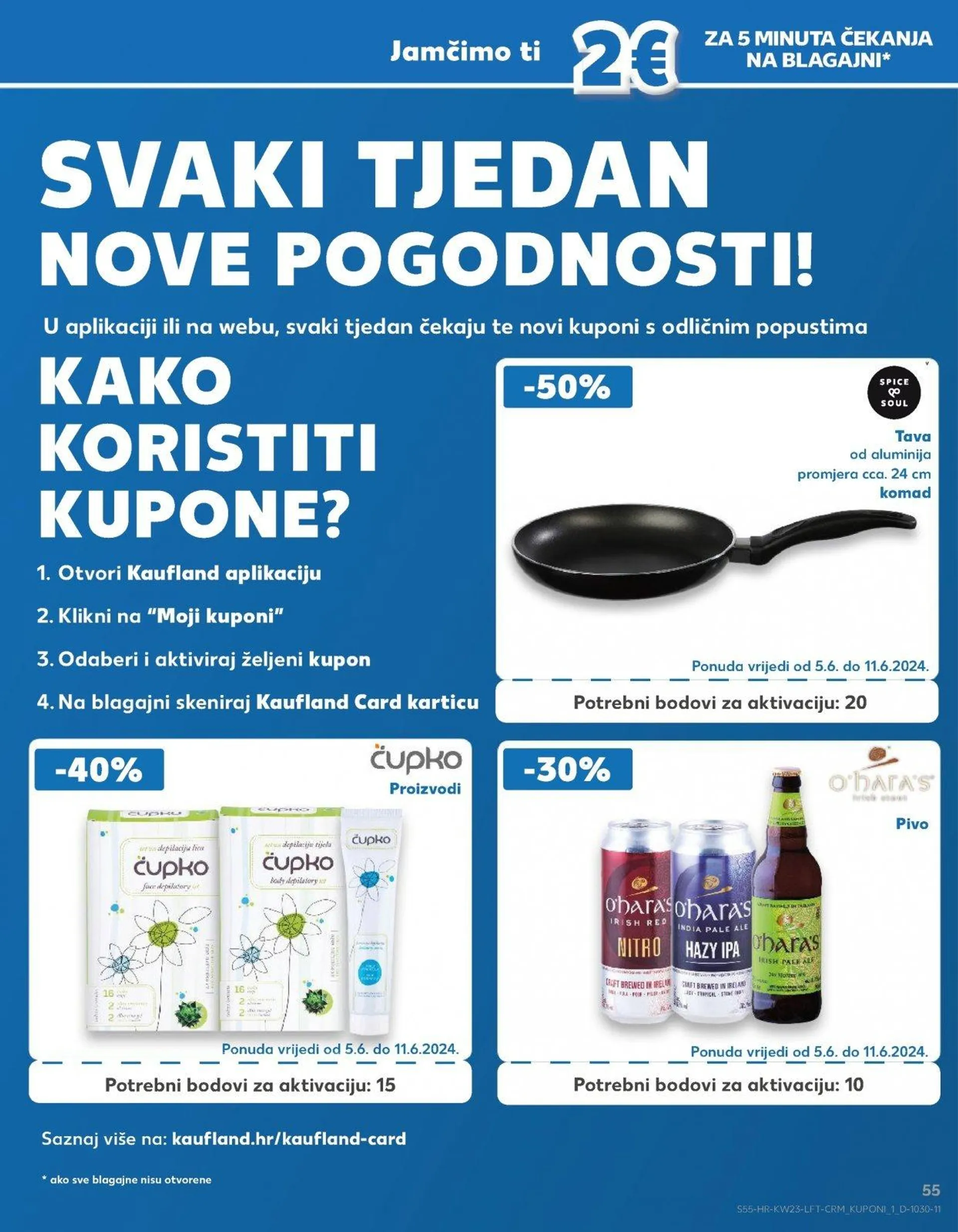 Katalog Kaufland katalog do 11.06.2024 od 5. lipnja do 11. lipnja 2024. - Pregled Stranica 55