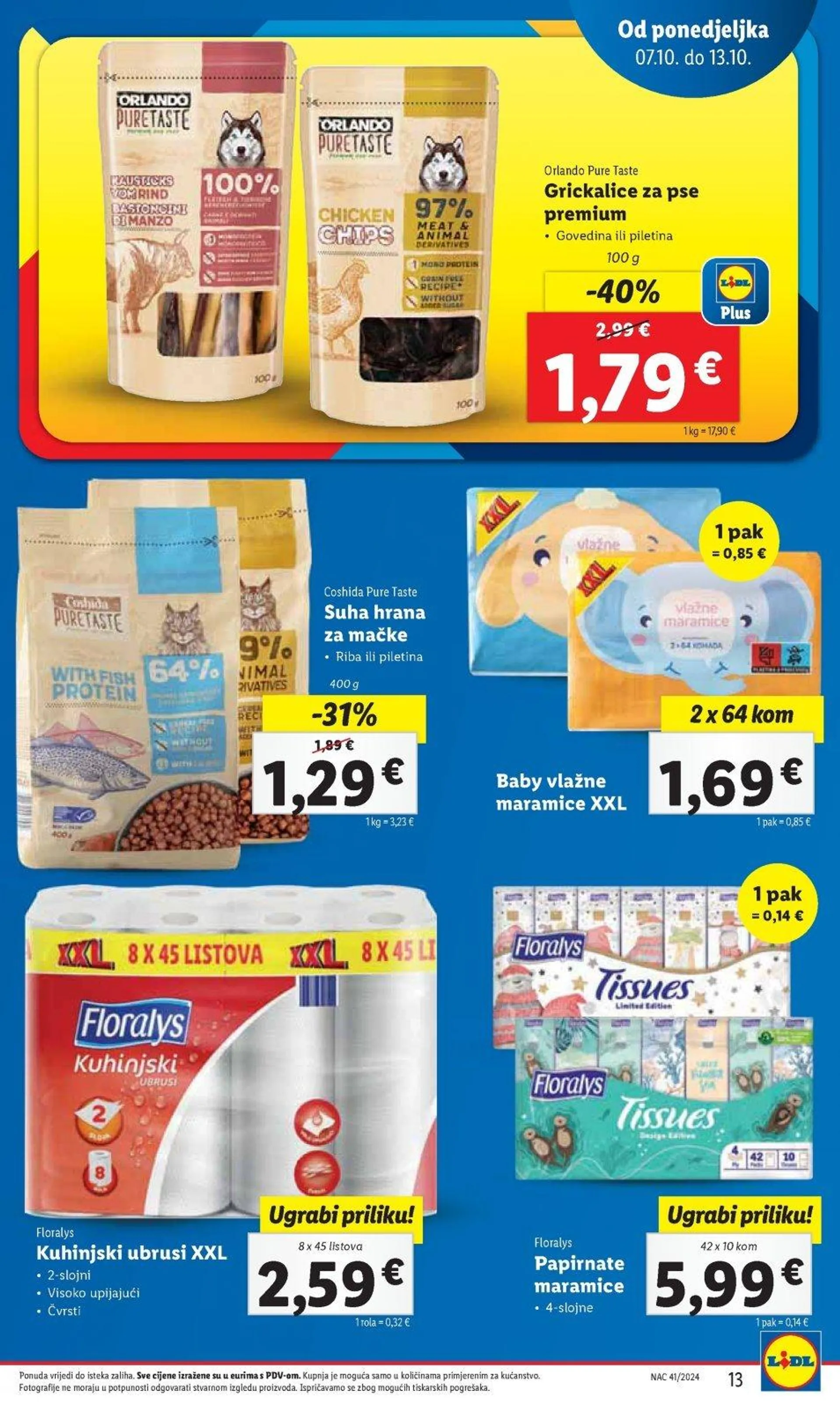 Katalog Lidl katalog do 13.10.2024 od 3. listopada do 13. listopada 2024. - Pregled Stranica 13