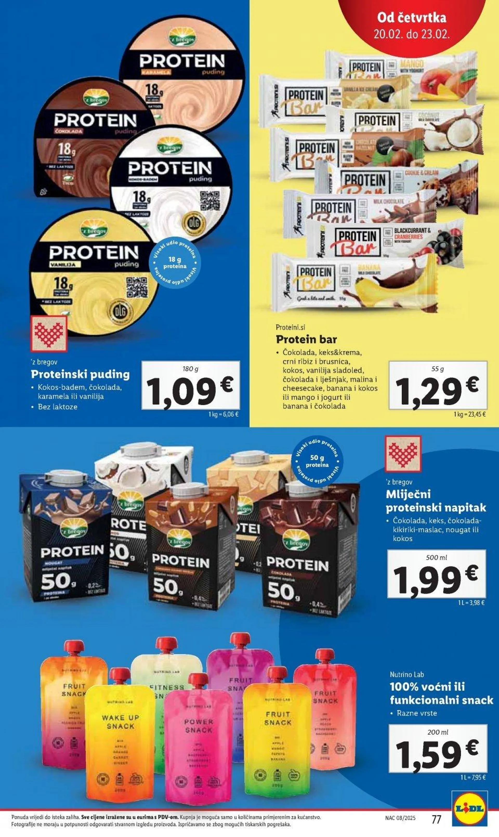 Katalog Lidl katalog do 23.02.2025 od 13. veljače do 23. veljače 2025. - Pregled Stranica 77