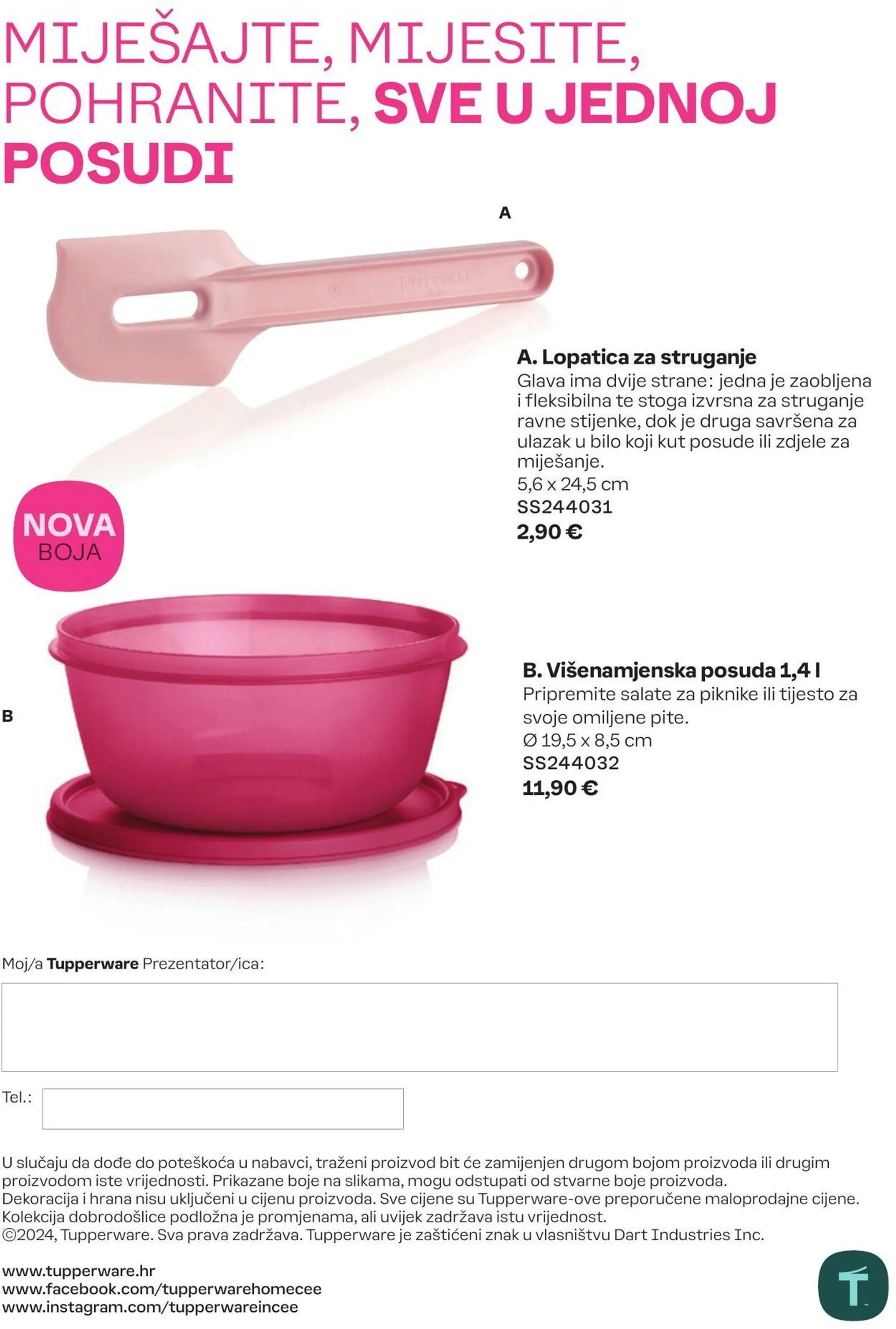 Katalog Tupperware od 16. listopada do 10. studenoga 2024. - Pregled Stranica 20