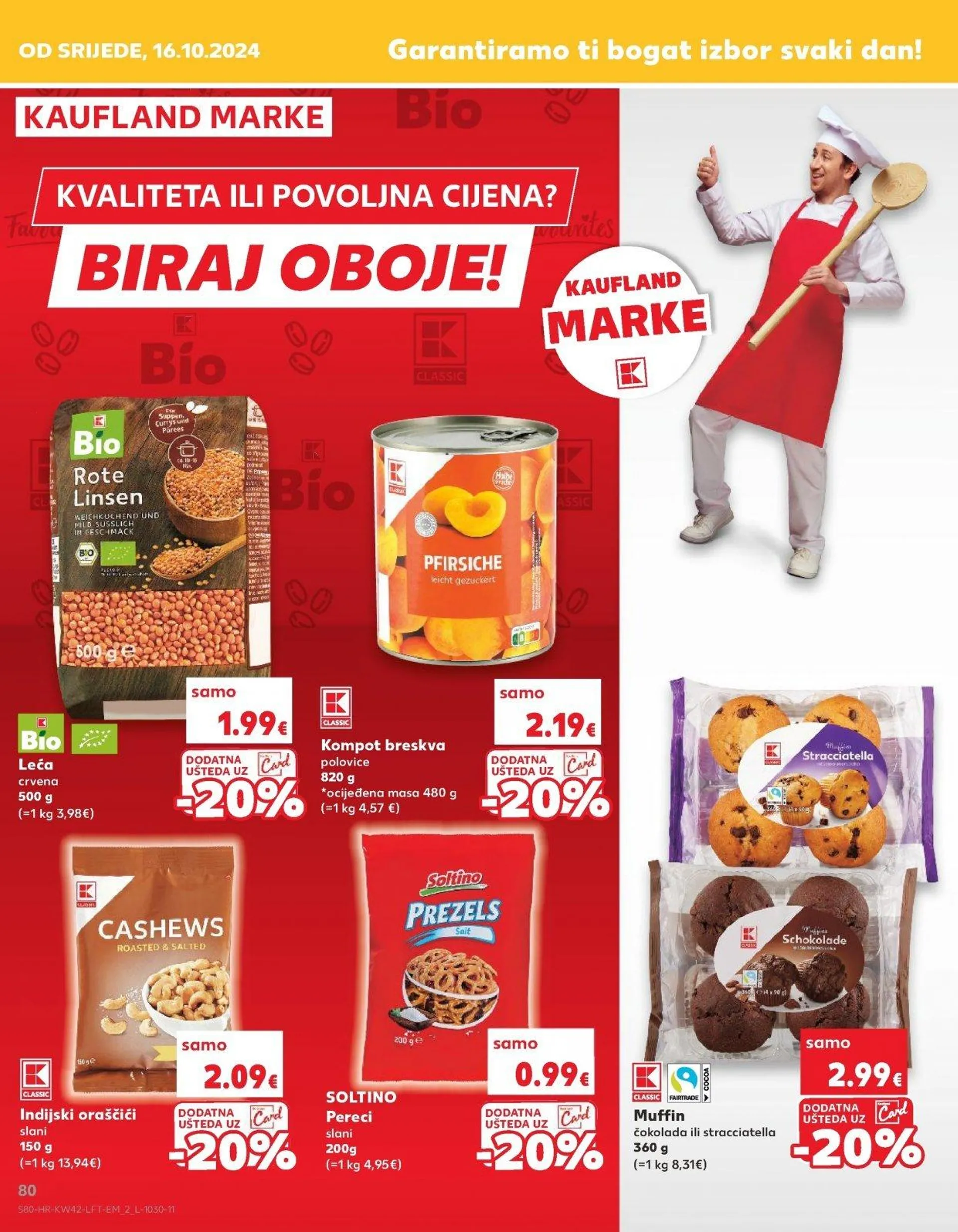 Katalog Kaufland katalog do 22.10.2024 od 16. listopada do 22. listopada 2024. - Pregled Stranica 80