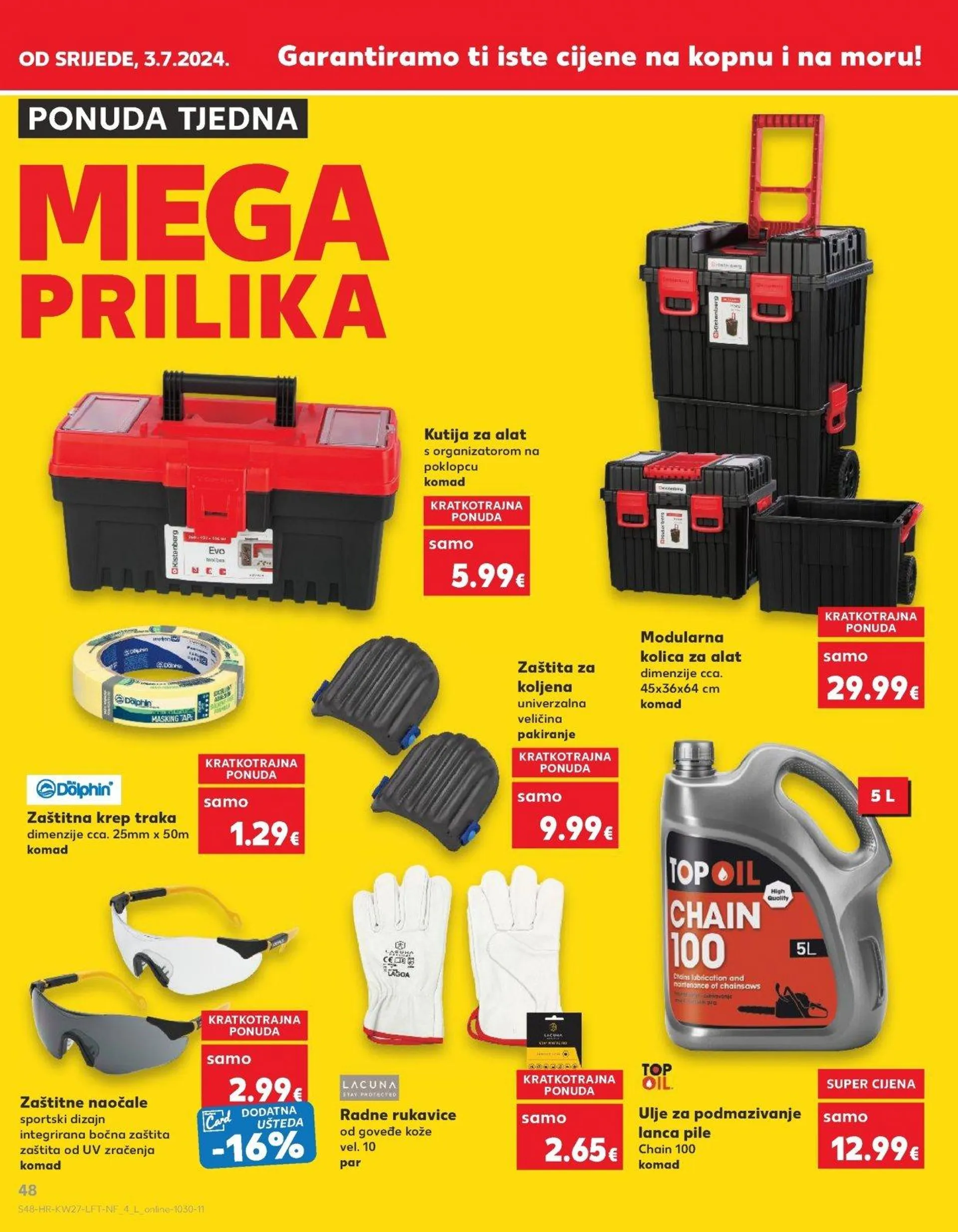 Katalog Kaufland katalog do 09.07.2024 od 3. srpnja do 9. srpnja 2024. - Pregled Stranica 48