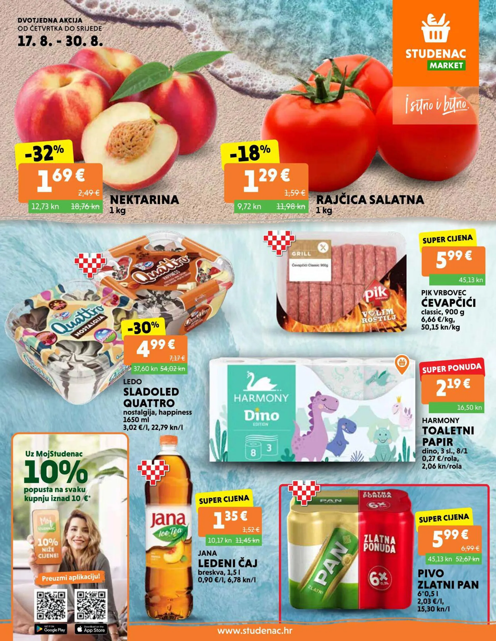 Katalog Studenac od 17. kolovoza do 30. kolovoza 2023. - Pregled Stranica 1