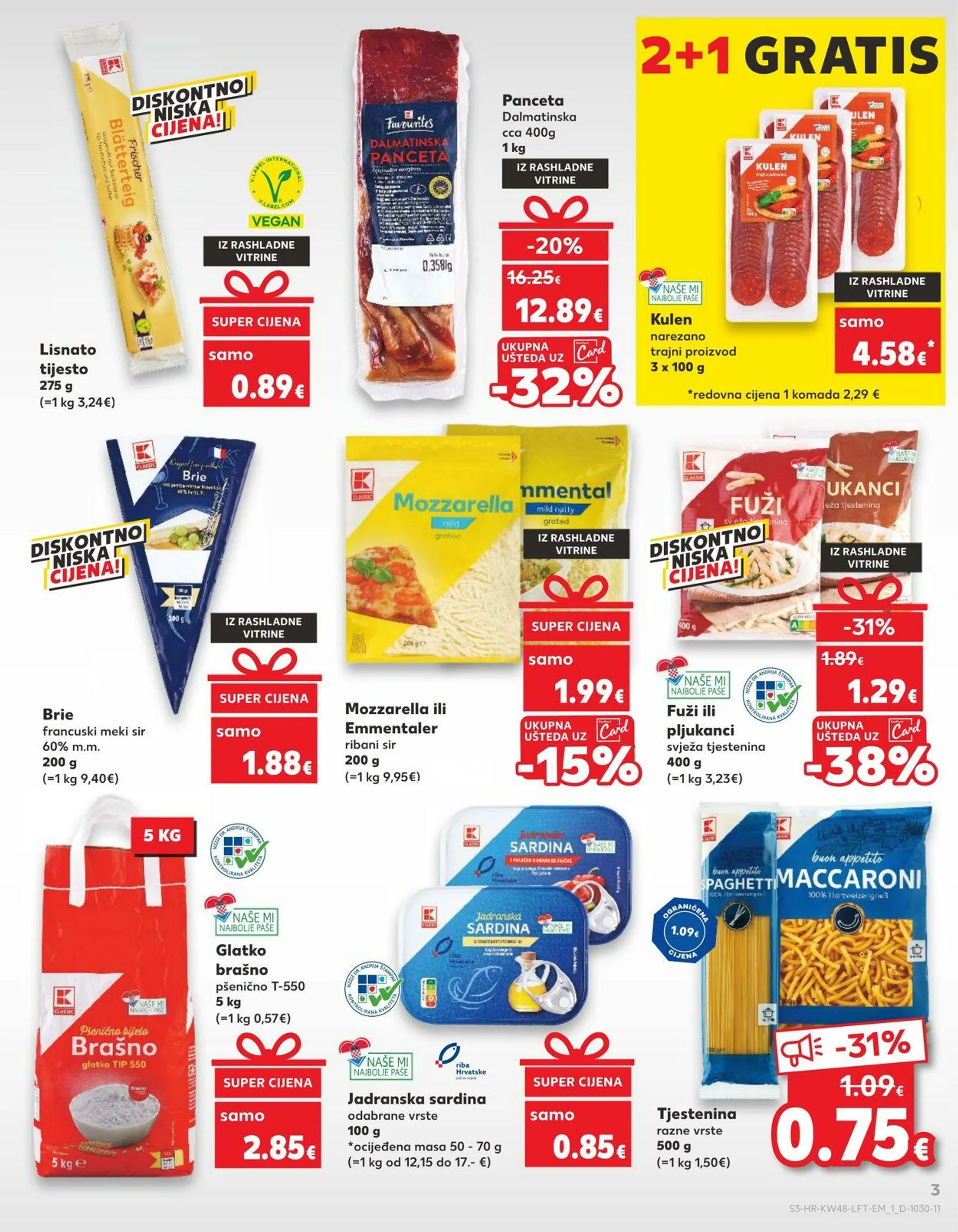 Katalog Kaufland od 27. studenoga do 3. prosinca 2024. - Pregled Stranica 3