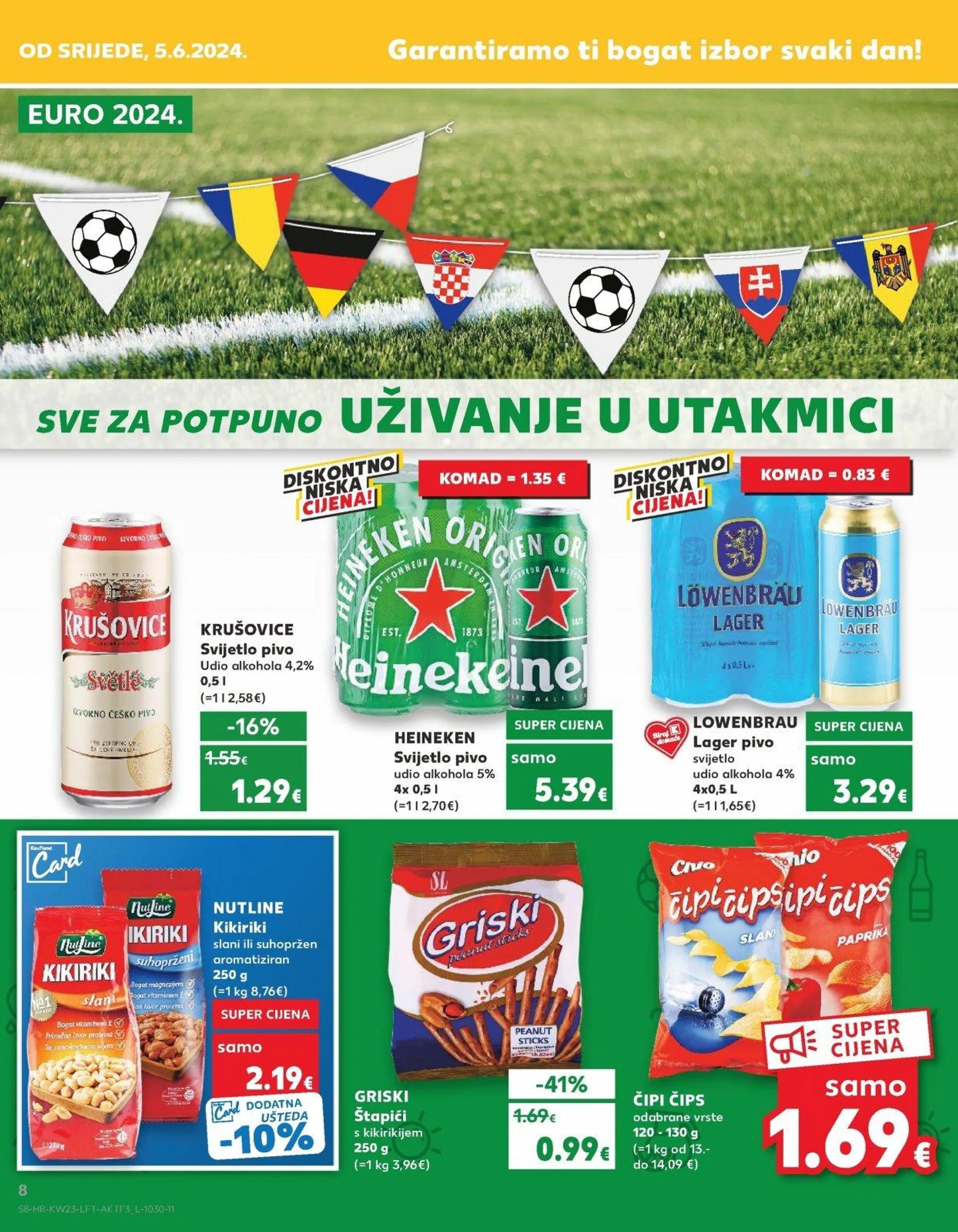 Katalog Kaufland katalog do 11.06.2024 od 5. lipnja do 11. lipnja 2024. - Pregled Stranica 8