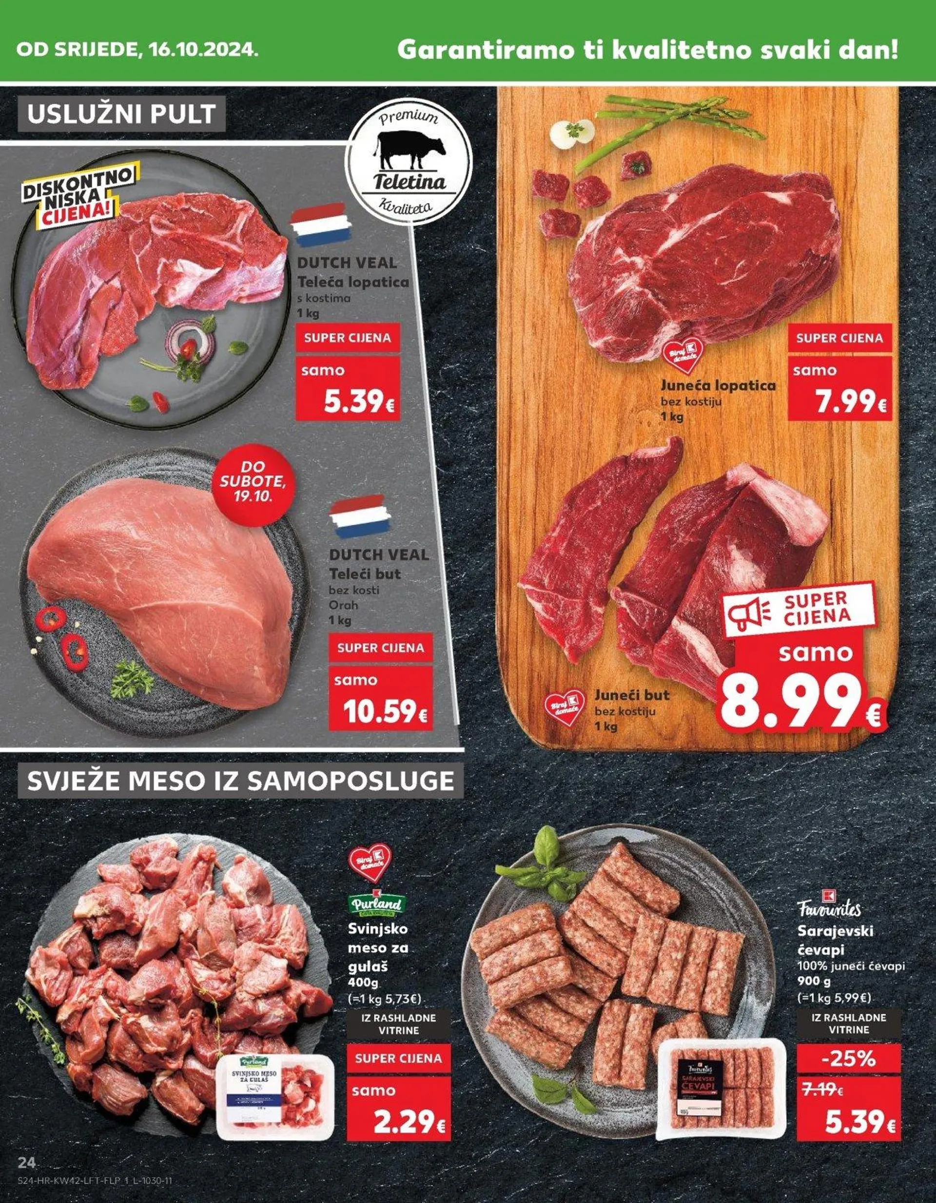 Katalog Kaufland katalog do 22.10.2024 od 16. listopada do 22. listopada 2024. - Pregled Stranica 24