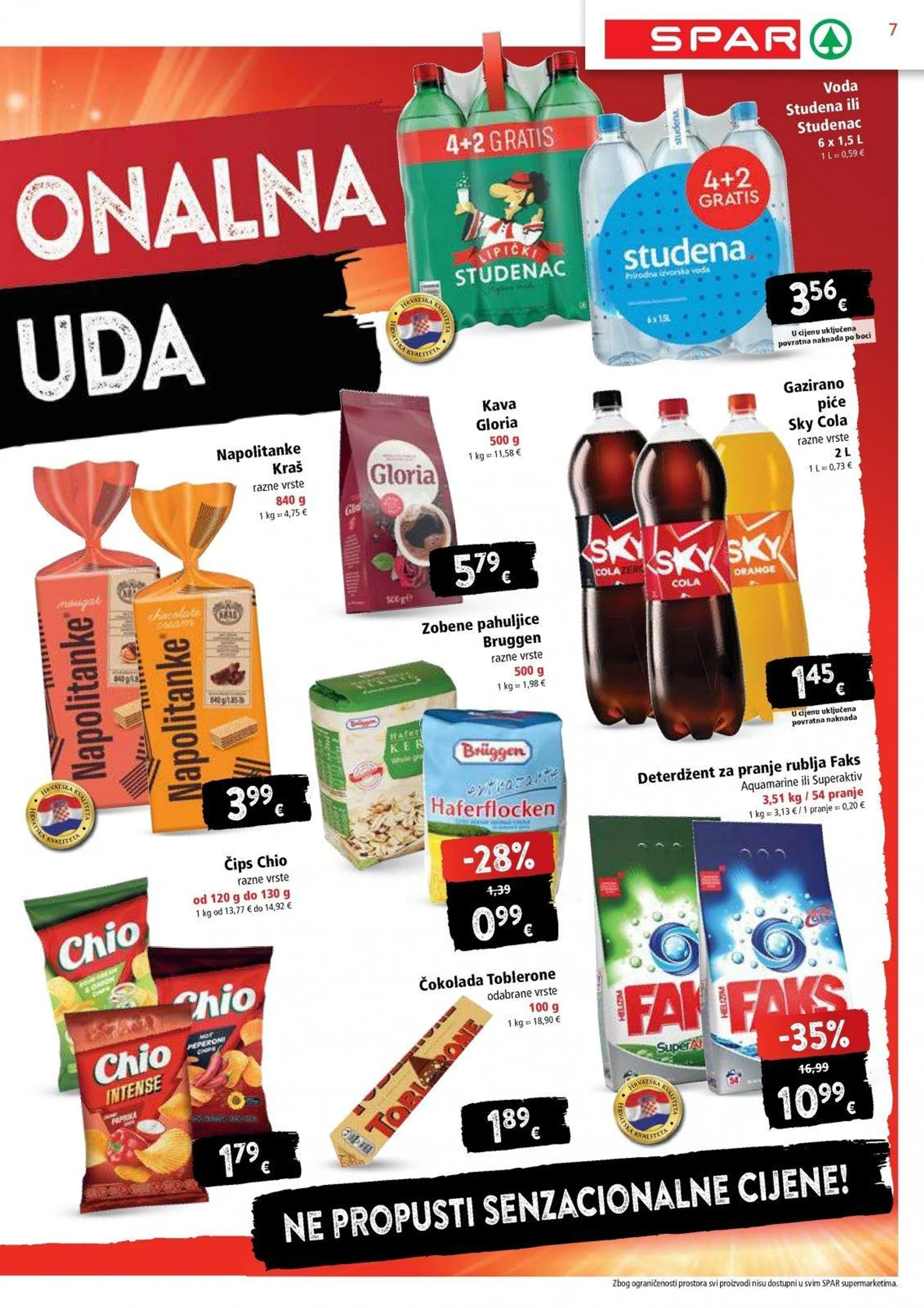 Katalog Spar katalog do 14.01.2025 od 8. siječnja do 14. siječnja 2025. - Pregled Stranica 7