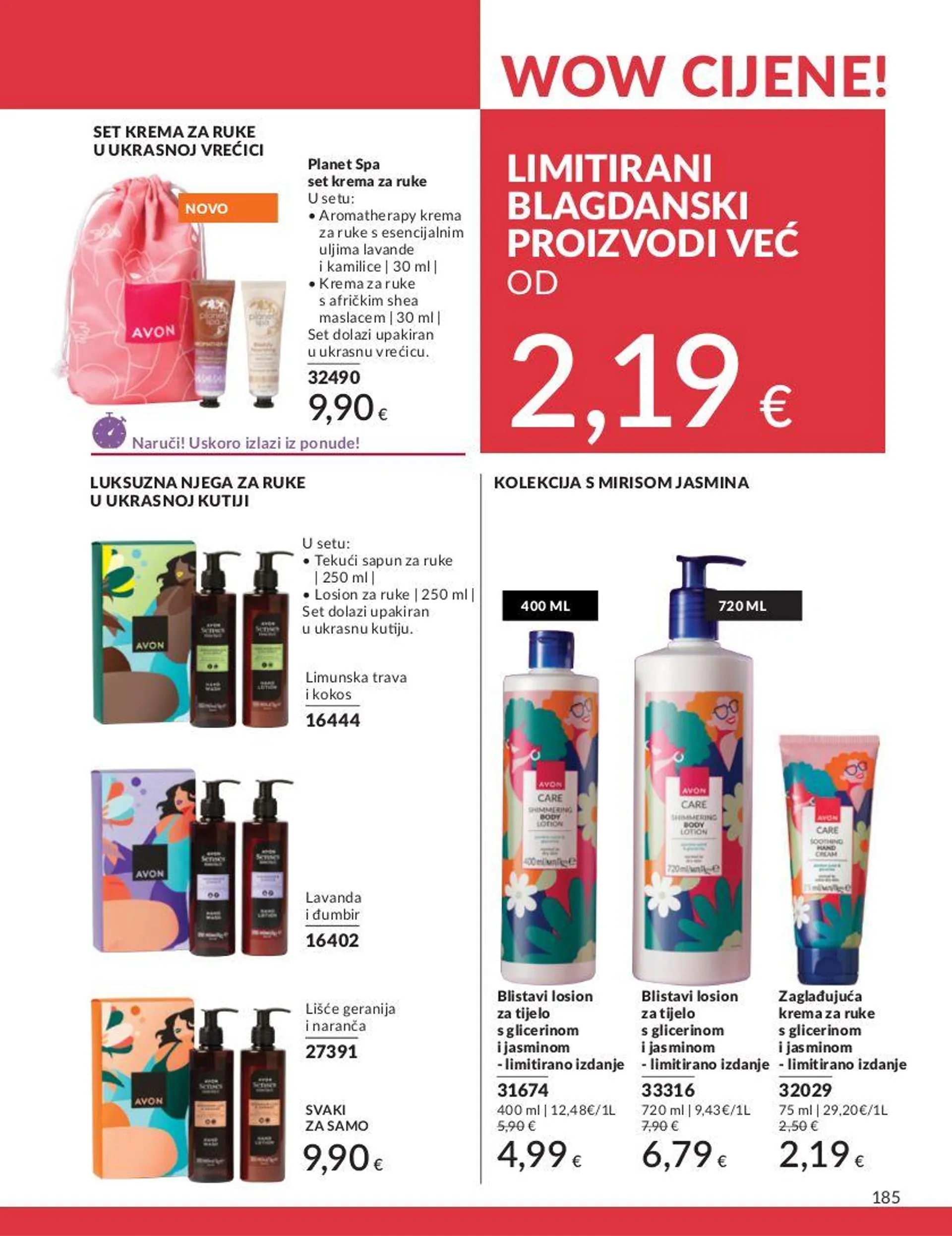 Katalog Avon od 3. siječnja do 17. siječnja 2025. - Pregled Stranica 185