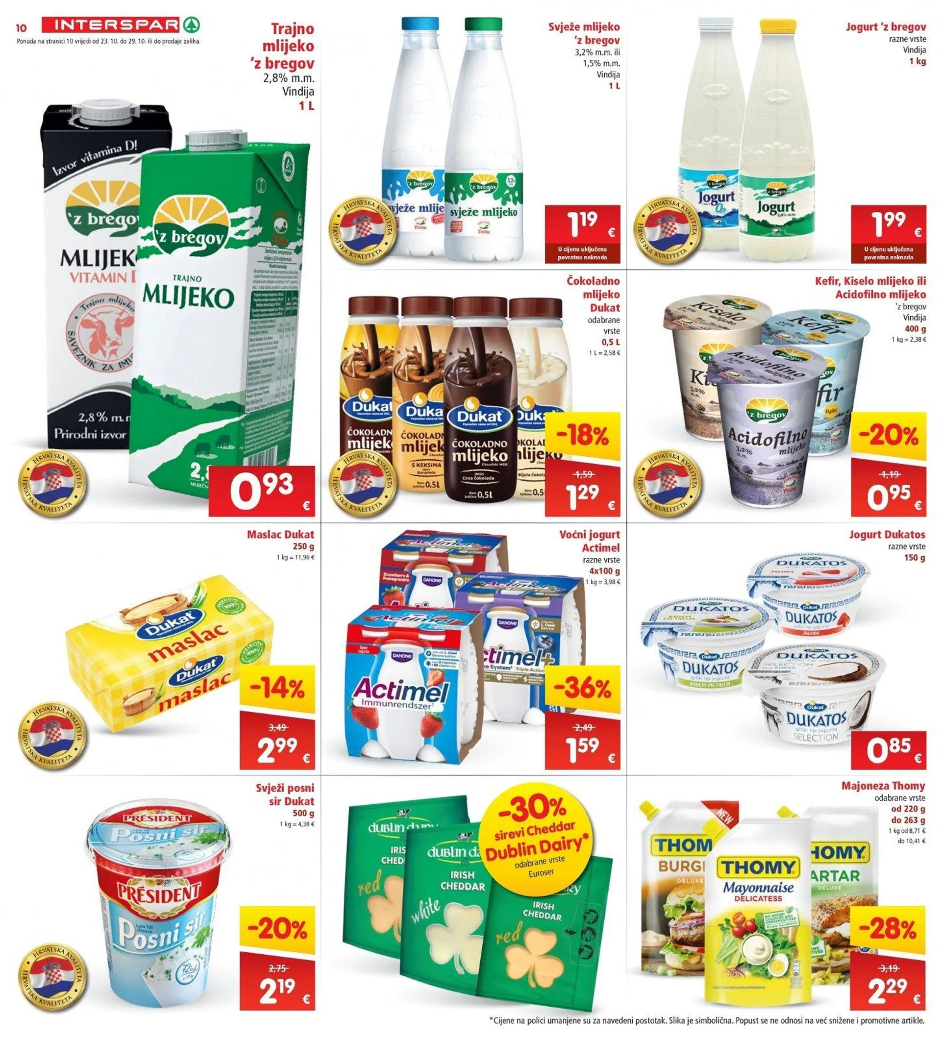 Katalog Interspar katalog do 29.10.2024 od 23. listopada do 29. listopada 2024. - Pregled Stranica 10