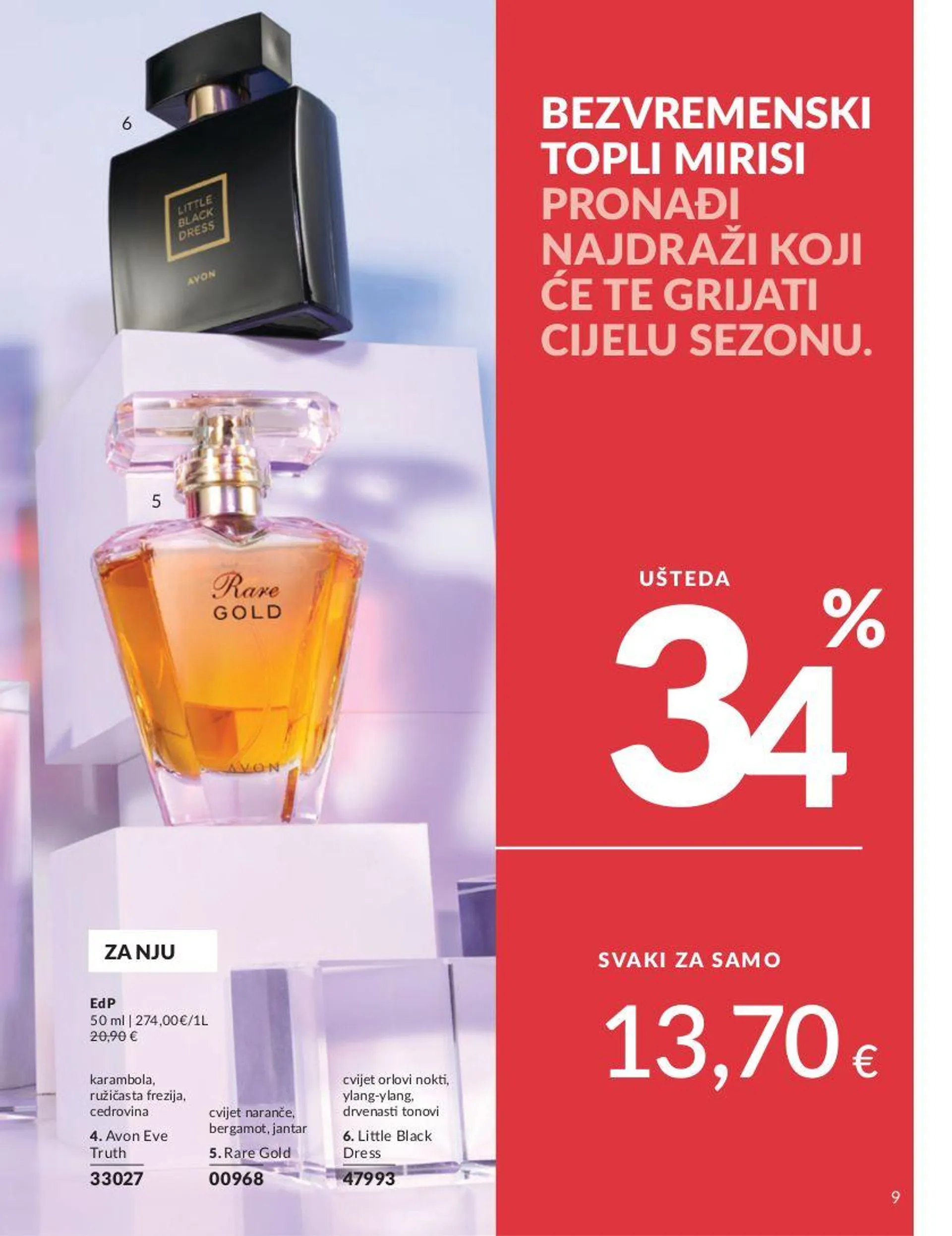 Katalog Avon od 3. siječnja do 17. siječnja 2025. - Pregled Stranica 9