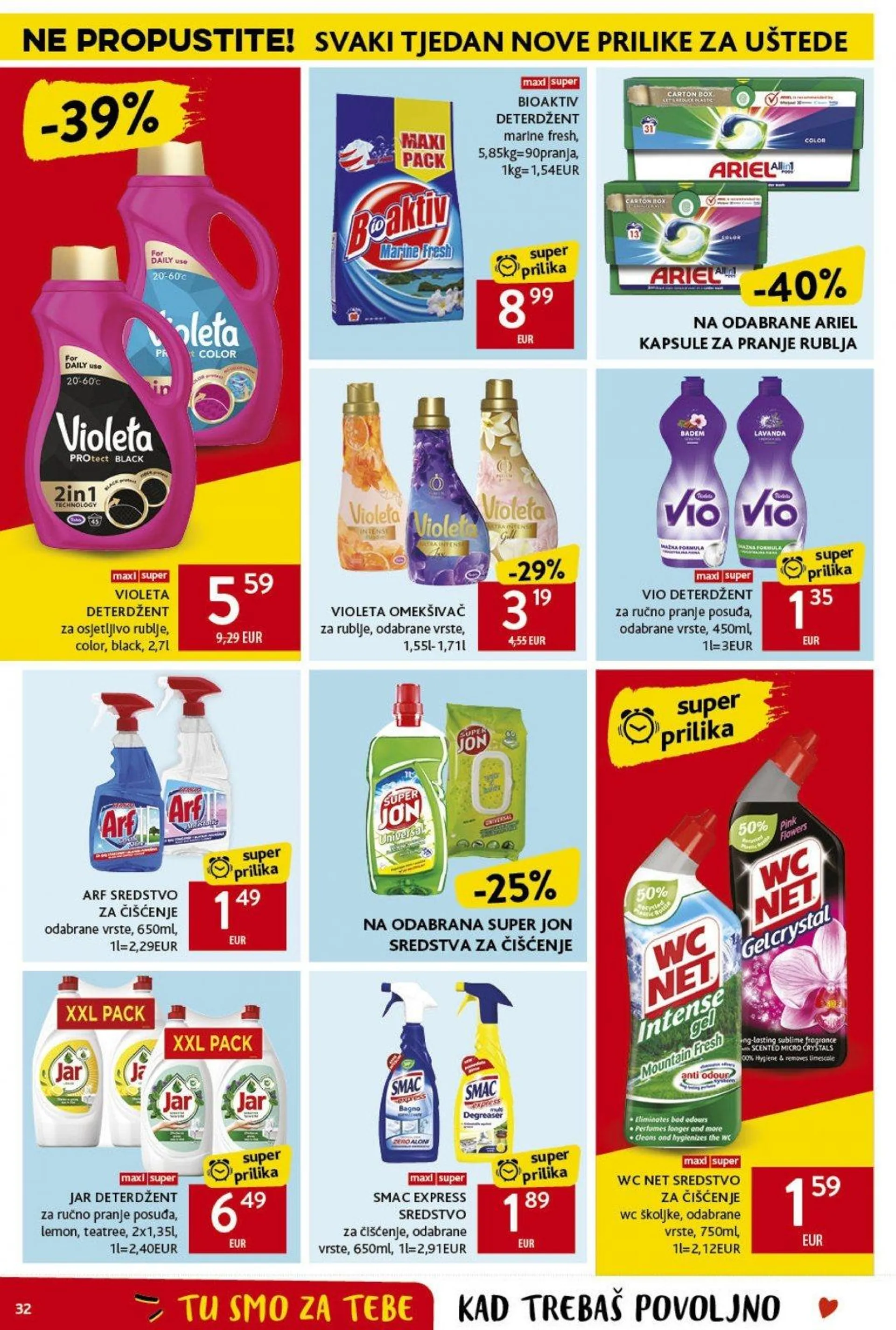 Katalog Konzum katalog do 02.10.2024 od 26. rujna do 2. listopada 2024. - Pregled Stranica 32