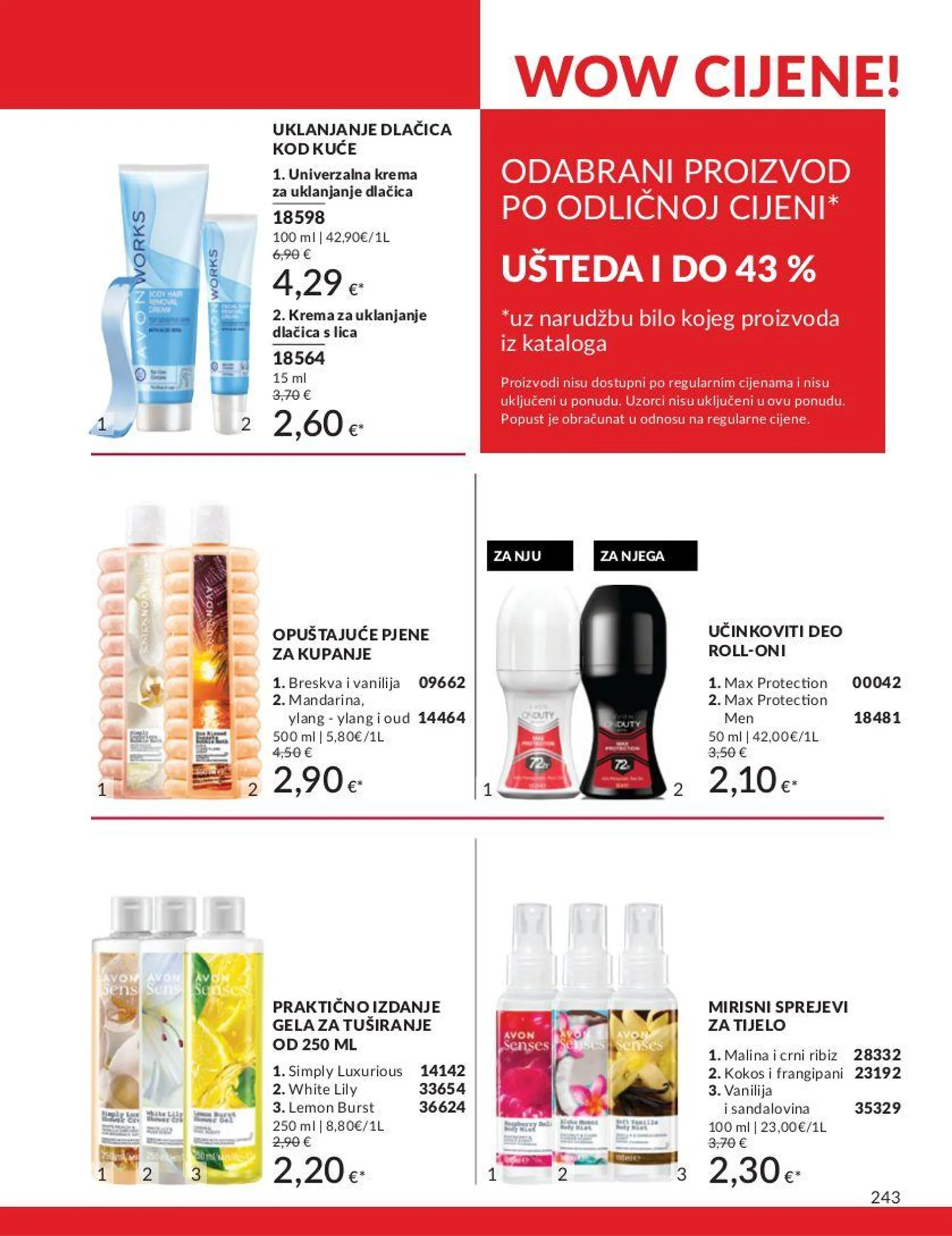 Katalog Avon od 2. prosinca do 15. prosinca 2024. - Pregled Stranica 243