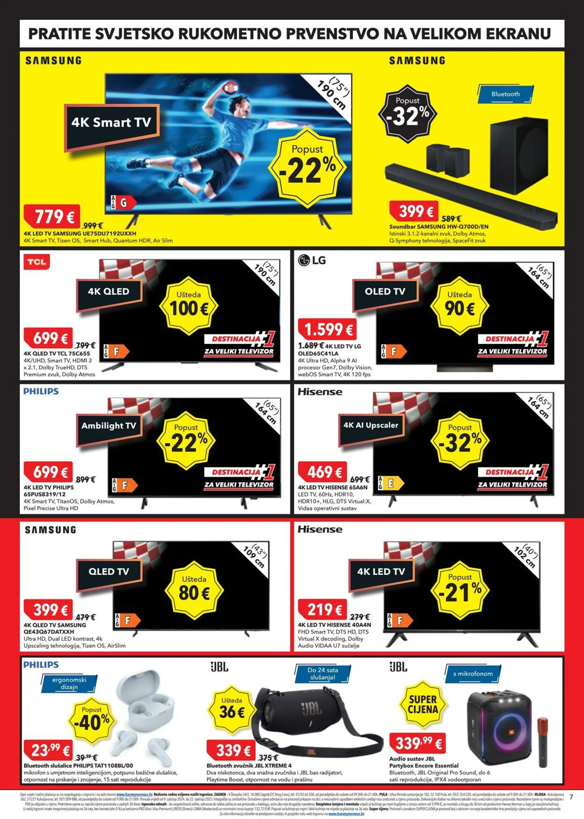 Katalog Harvey Norman od 12. siječnja do 26. siječnja 2025. - Pregled Stranica 7