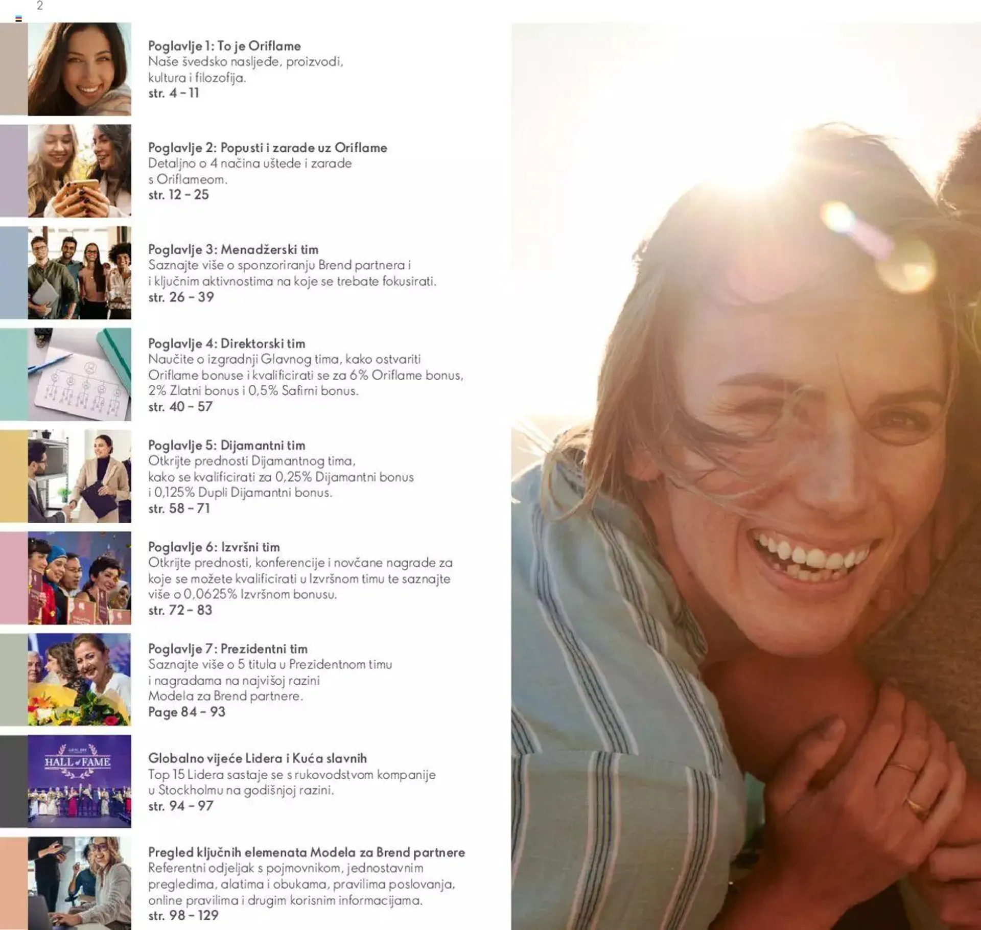 Katalog Oriflame katalog Model za Brend partnere od 23. siječnja do 31. prosinca 2024. - Pregled Stranica 2