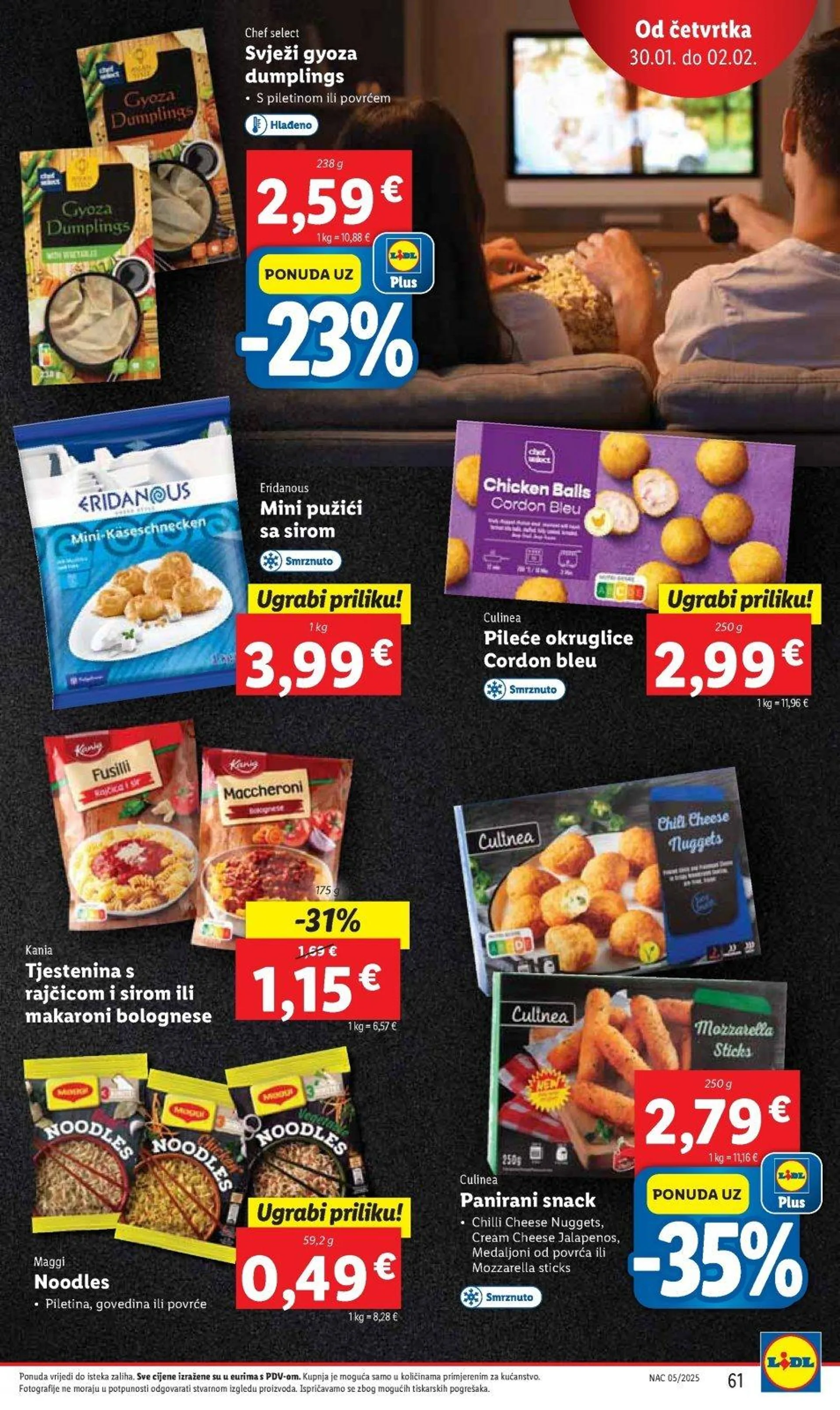 Katalog Lidl katalog do 02.02.2025 od 23. siječnja do 2. veljače 2025. - Pregled Stranica 61