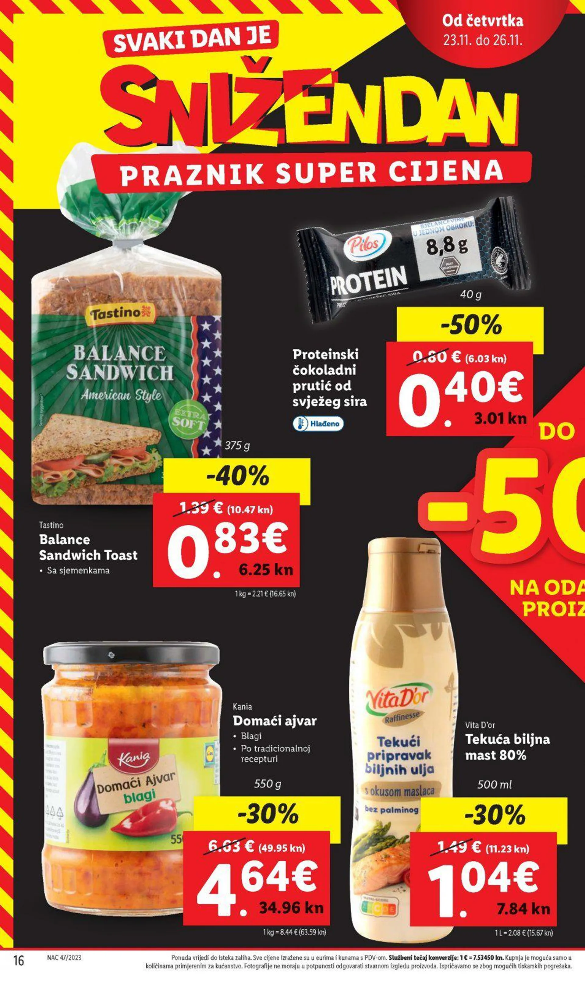 Katalog Lidl katalog do 26.11.2023 od 16. studenoga do 26. studenoga 2023. - Pregled Stranica 16