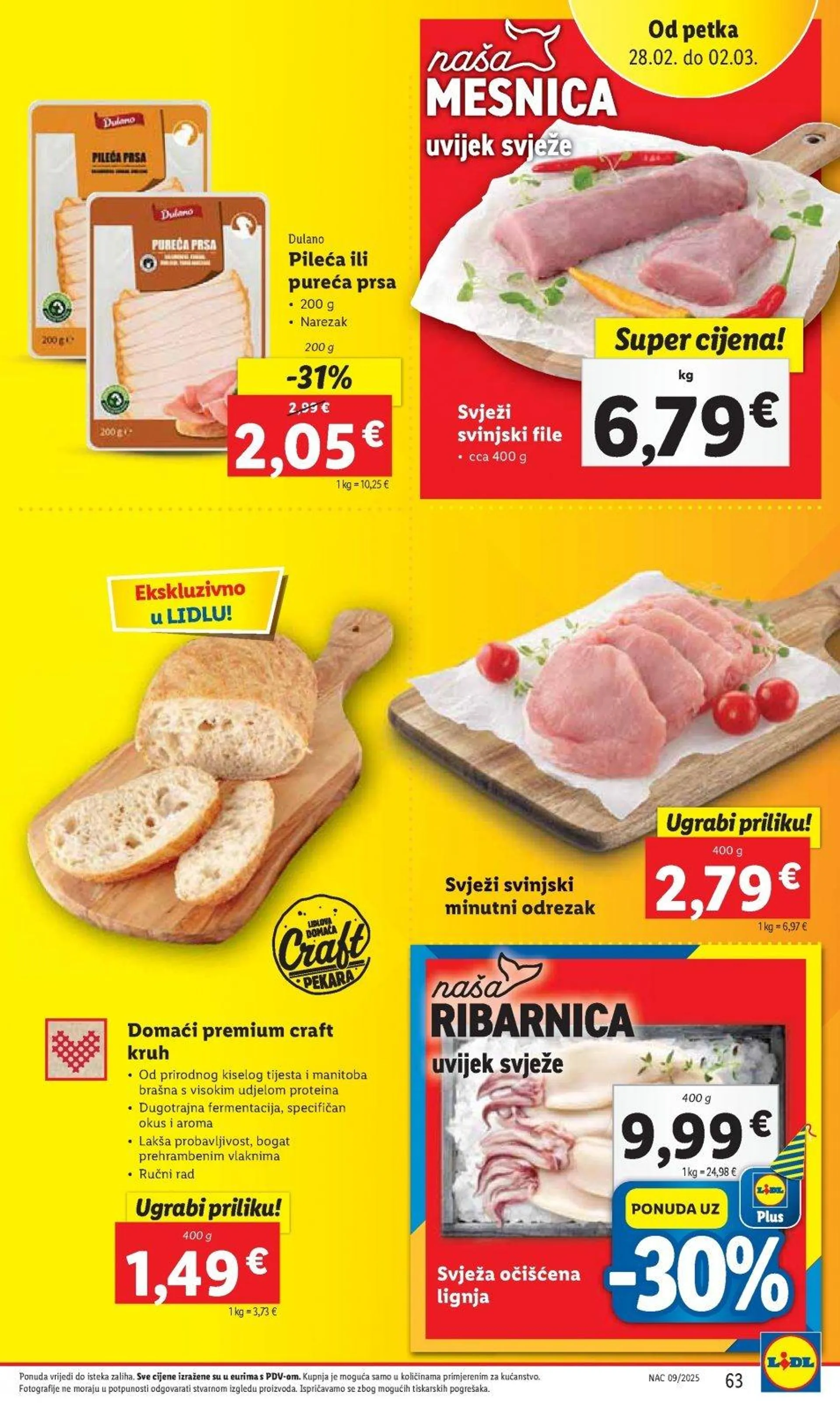 Katalog Lidl katalog do 02.03.2025 od 20. veljače do 2. ožujka 2025. - Pregled Stranica 63