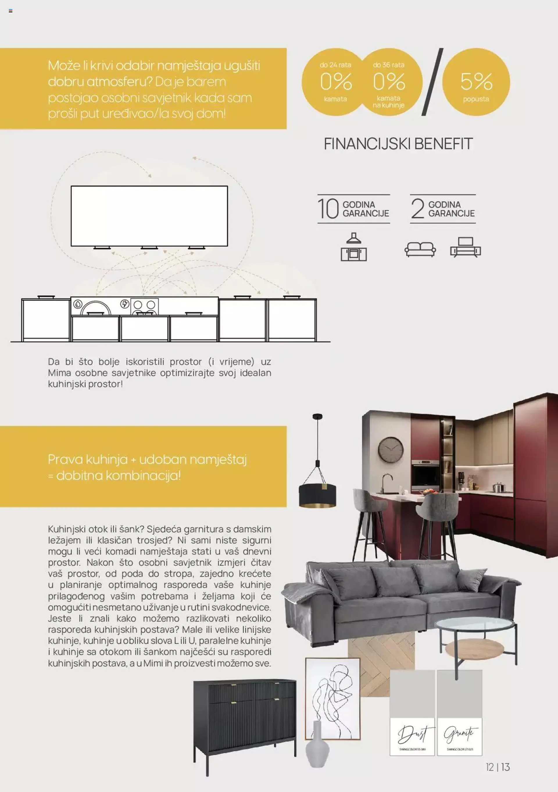Katalog Mima namještaj - @Home brošura od 22. studenoga do 31. prosinca 2023. - Pregled Stranica 13