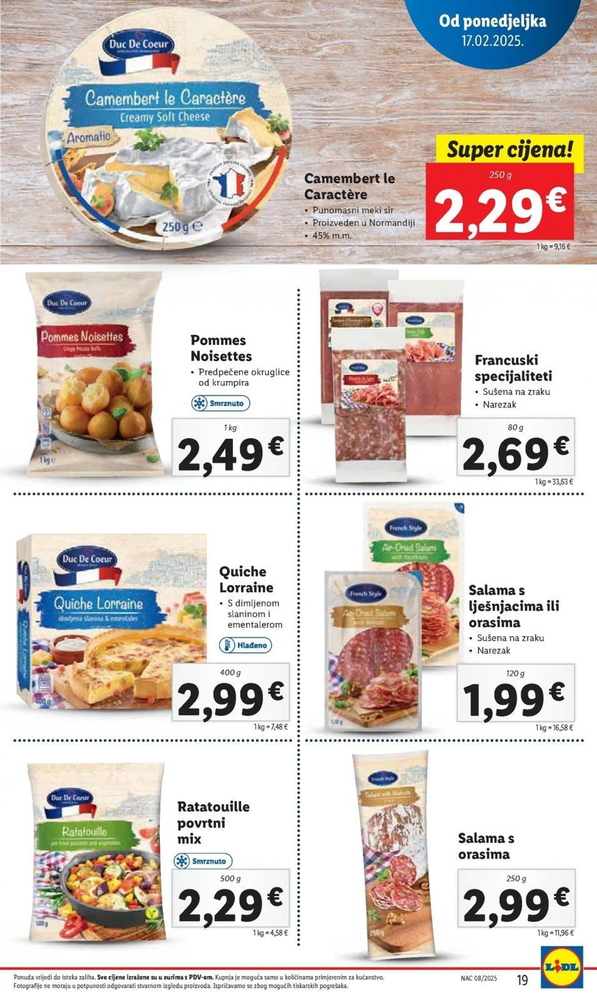 Katalog Lidl katalog do 23.02.2025 od 13. veljače do 23. veljače 2025. - Pregled Stranica 19