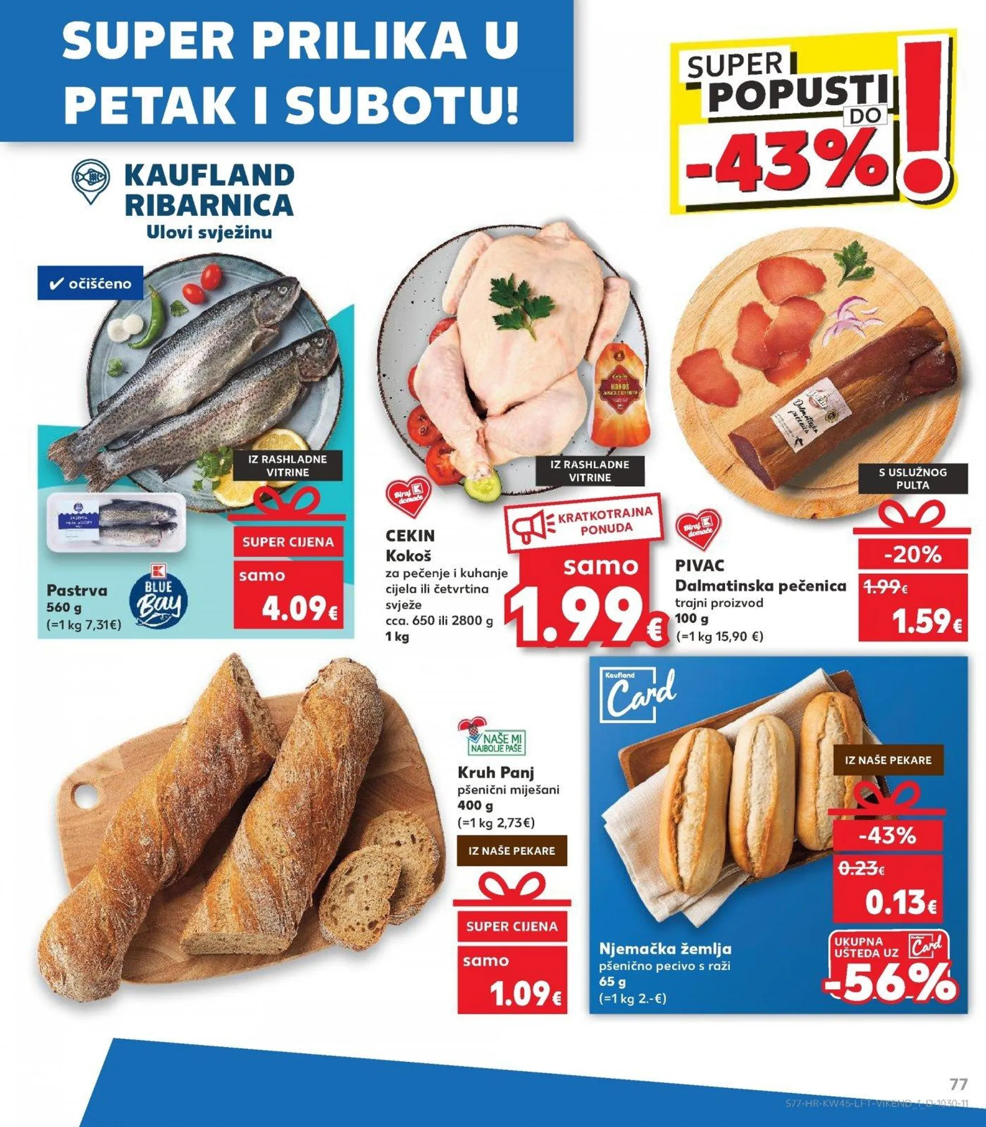 Katalog Kaufland katalog do 12.11.2024 od 6. studenoga do 12. studenoga 2024. - Pregled Stranica 77