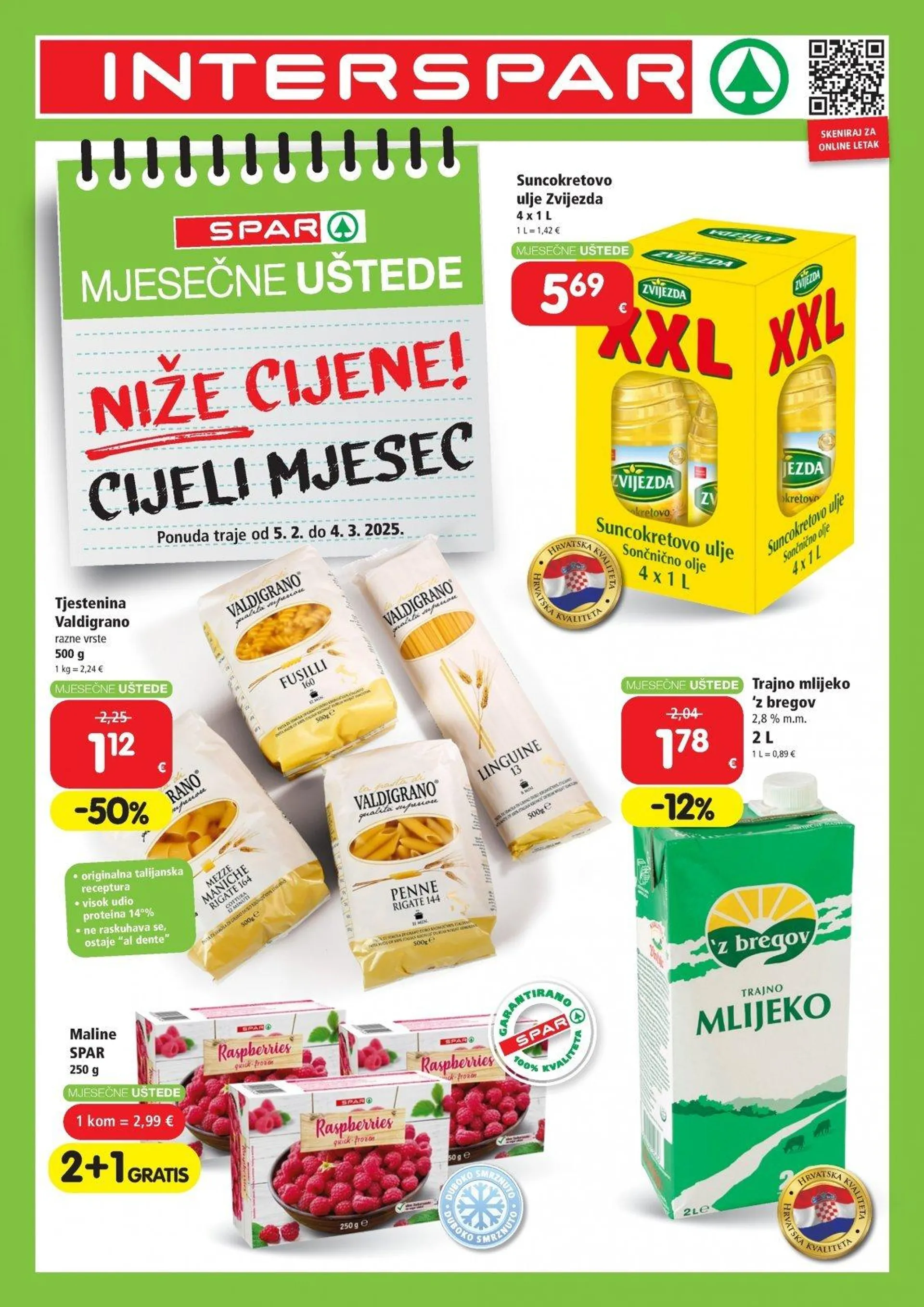 Katalog Interspar katalog do 04.03.2025 od 7. veljače do 4. ožujka 2025. - Pregled Stranica 1