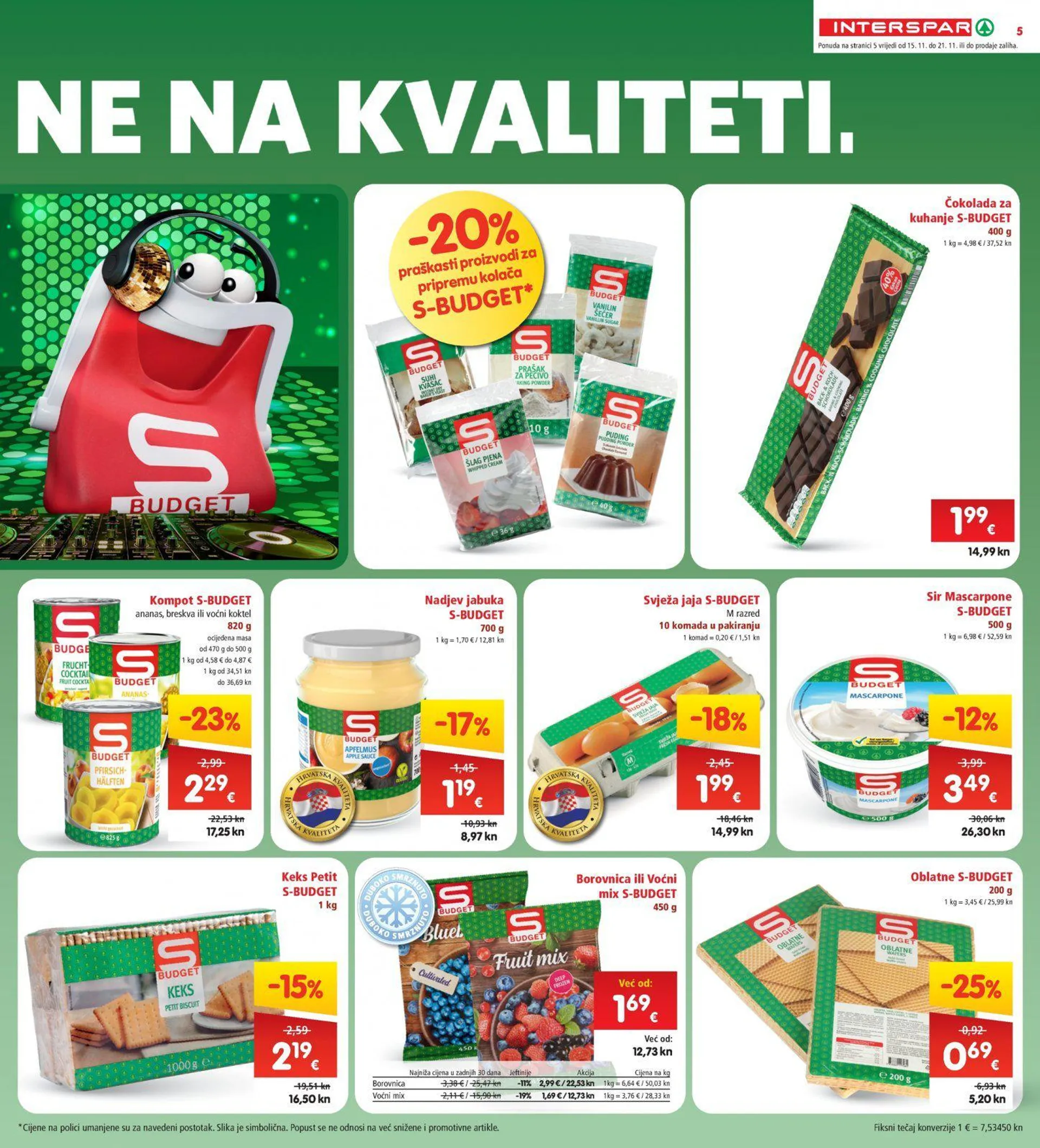 Katalog Interspar katalog do 21.11.2023 od 15. studenoga do 21. studenoga 2023. - Pregled Stranica 5