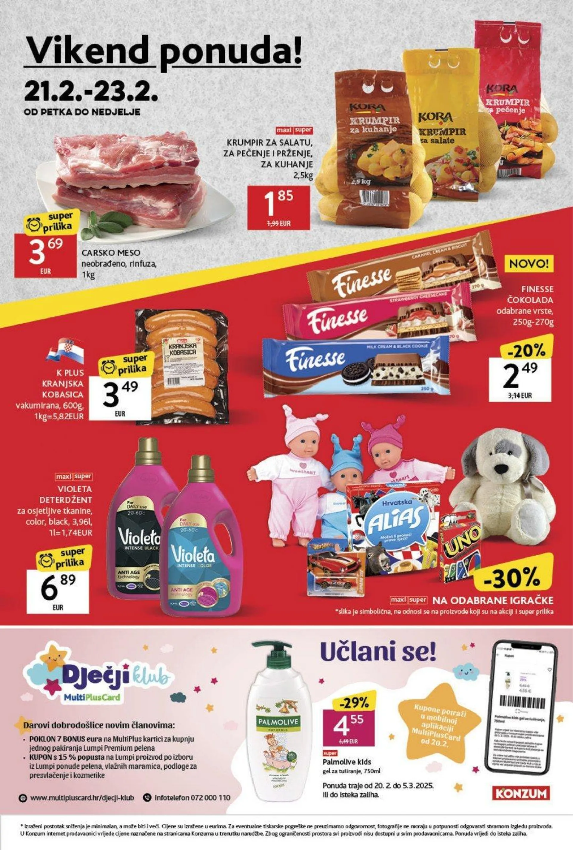 Katalog Konzum katalog do 26.02.2025 od 20. veljače do 26. veljače 2025. - Pregled Stranica 40