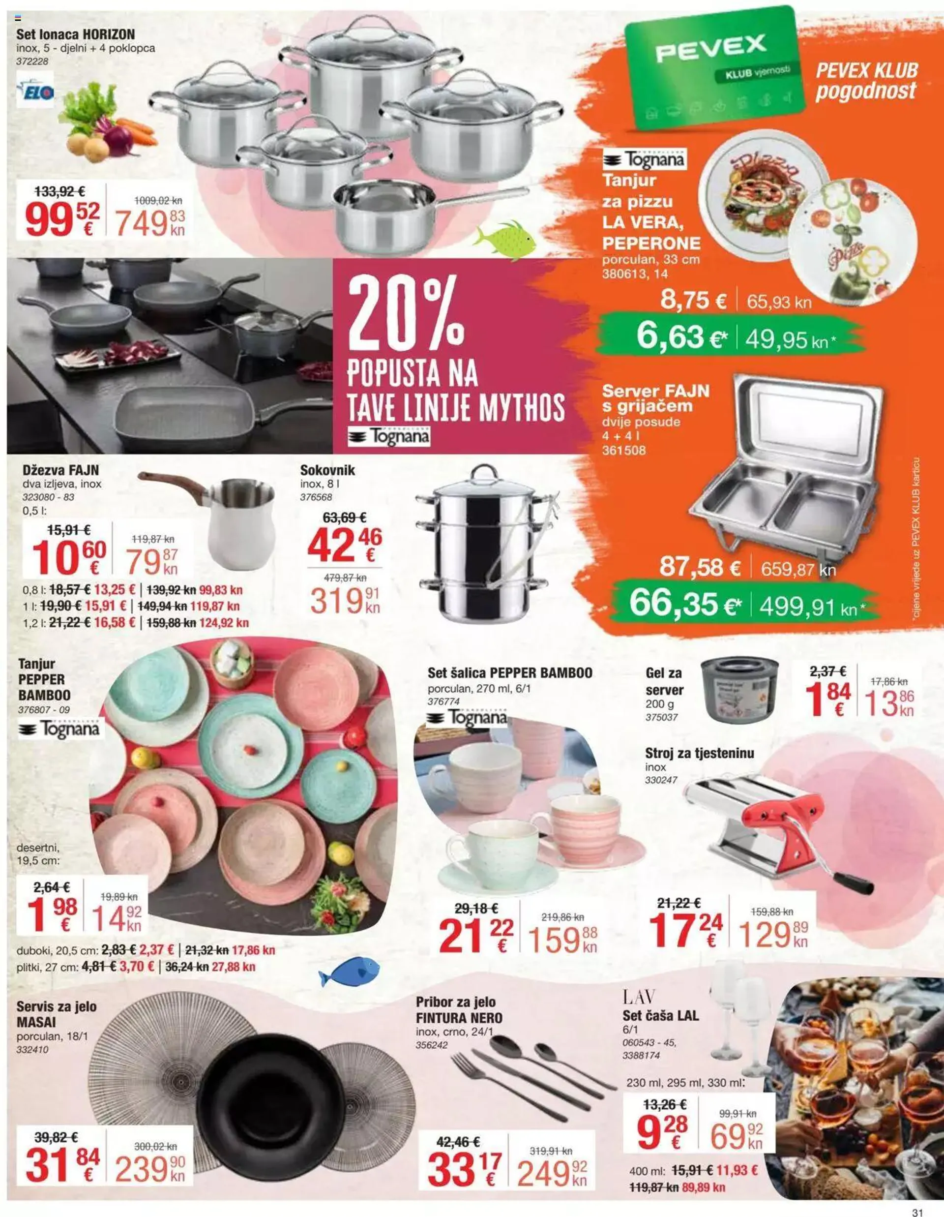 Katalog Katalog Pevex od 27. srpnja do 28. kolovoza 2023. - Pregled Stranica 31