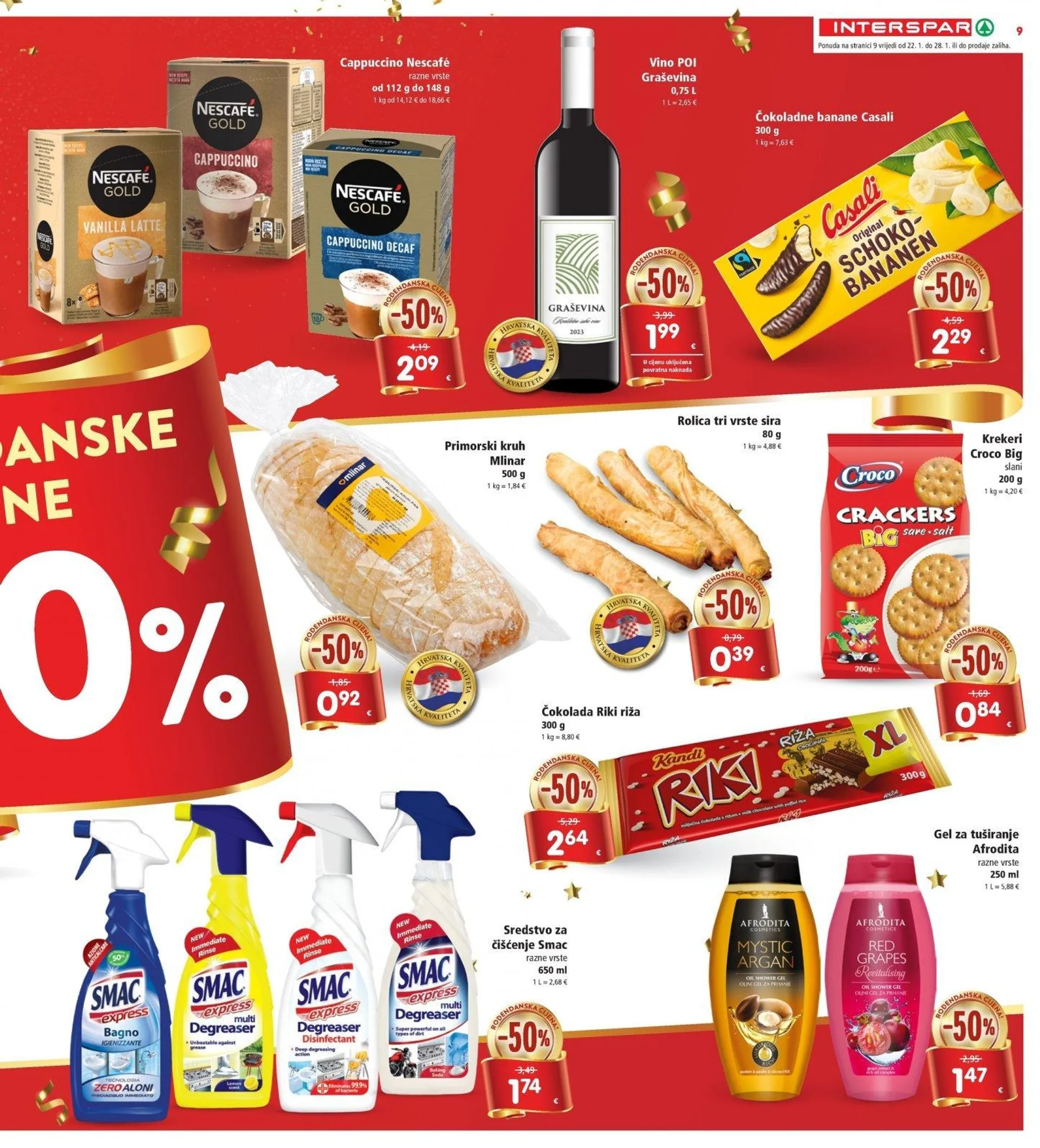 Katalog Interspar katalog do 28.01.2025 od 22. siječnja do 28. siječnja 2025. - Pregled Stranica 9