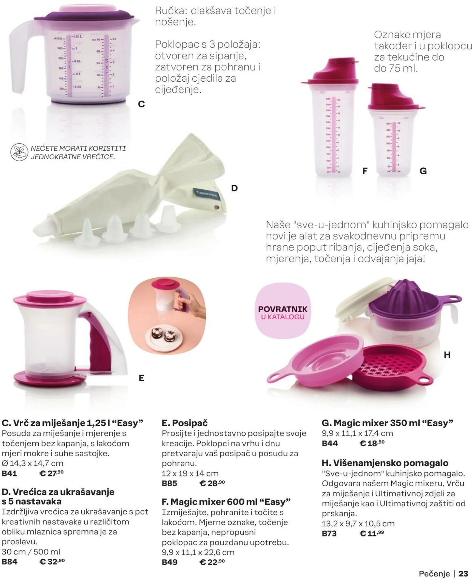 Katalog Tupperware od 16. listopada do 10. studenoga 2024. - Pregled Stranica 23