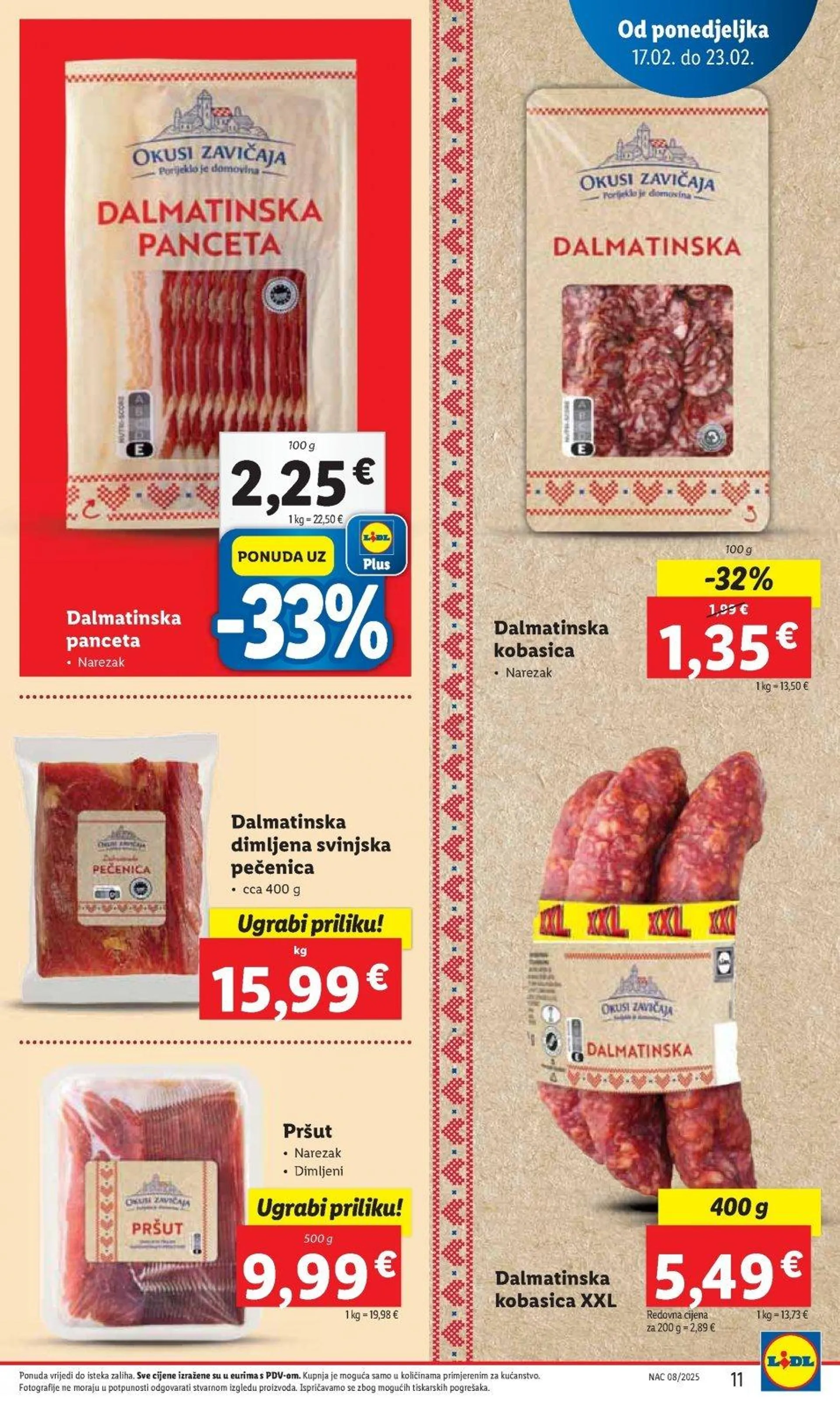 Katalog Lidl katalog do 23.02.2025 od 13. veljače do 23. veljače 2025. - Pregled Stranica 11