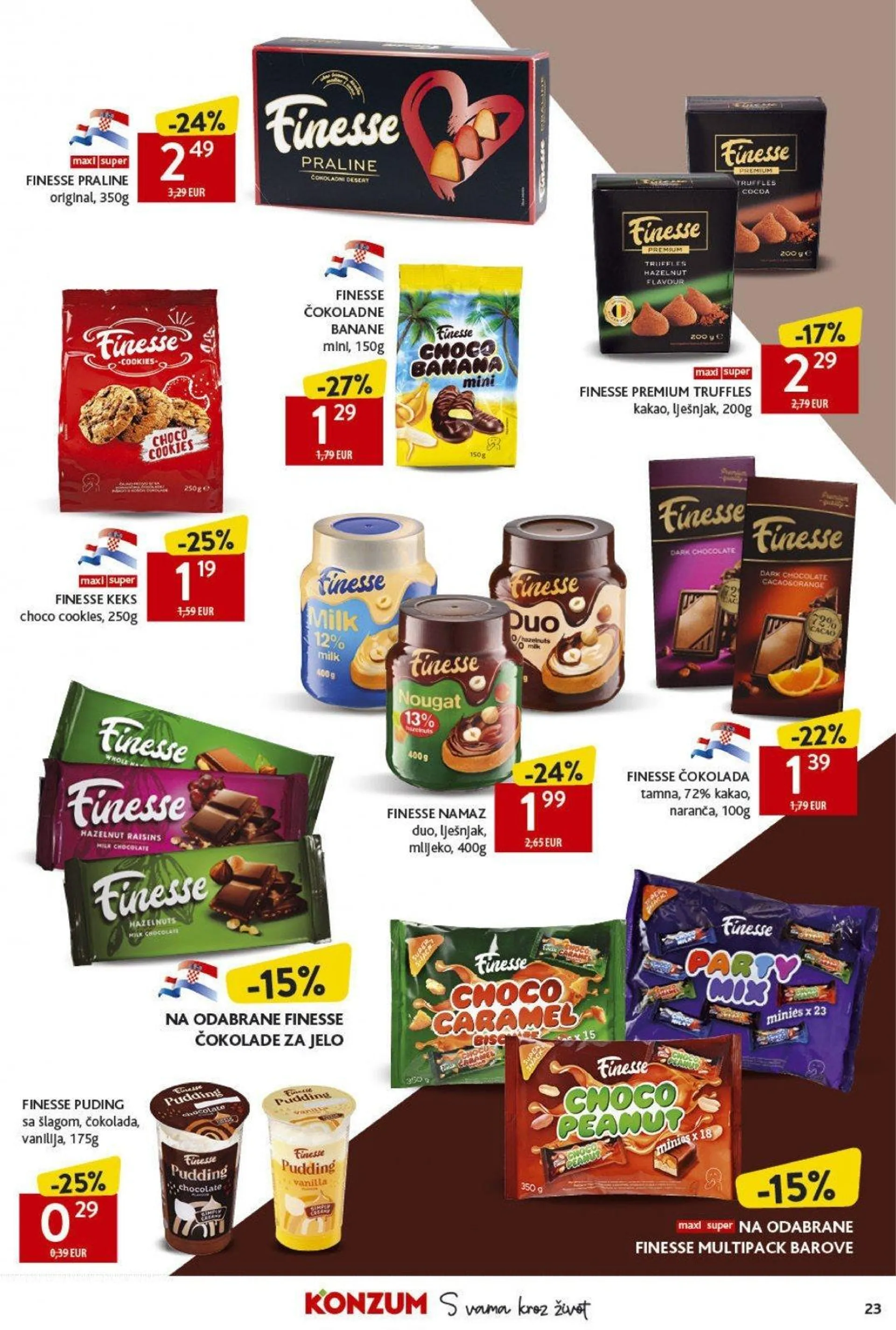 Katalog Konzum katalog do 23.10.2024 od 17. listopada do 23. listopada 2024. - Pregled Stranica 23