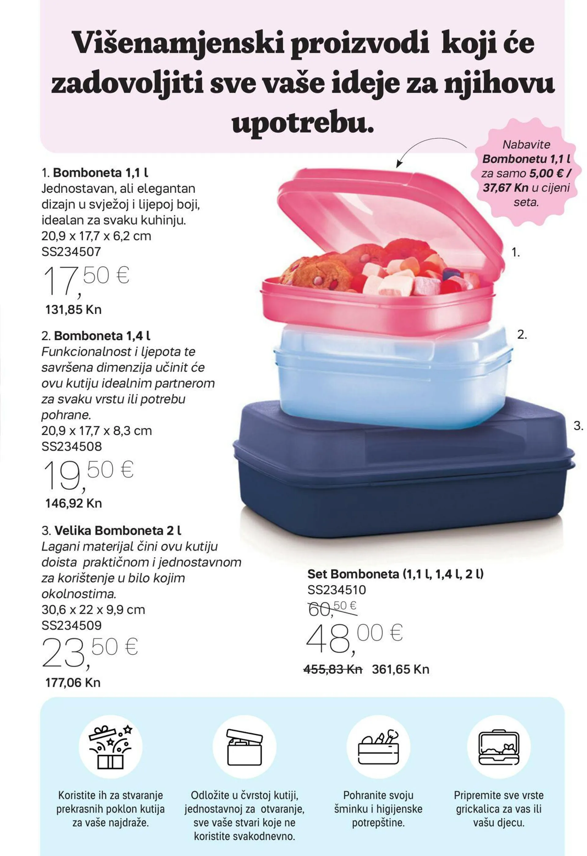Katalog Tupperware od 6. studenoga do 3. prosinca 2023. - Pregled Stranica 5