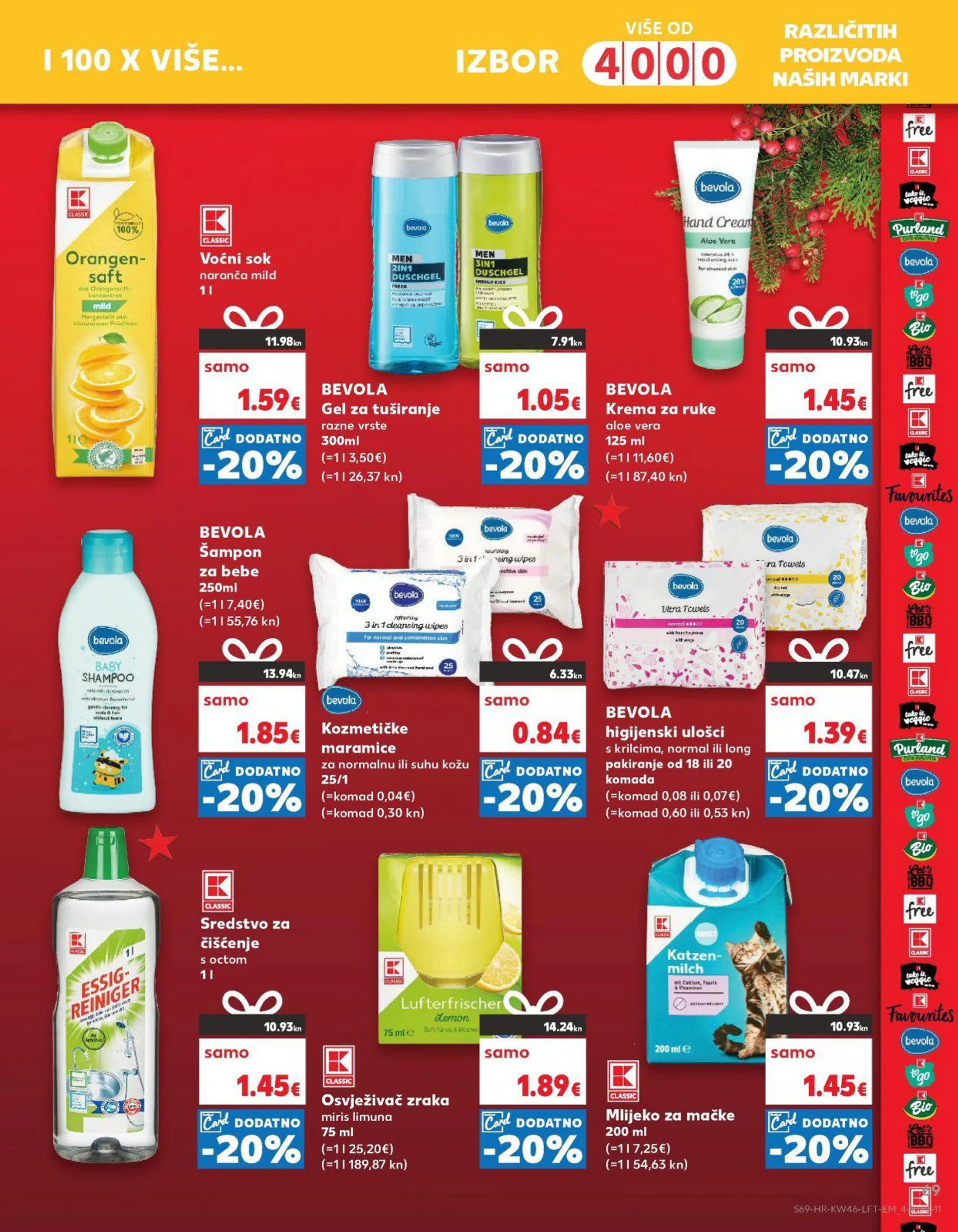 Katalog Kaufland katalog do 21.11.2023 od 15. studenoga do 21. studenoga 2023. - Pregled Stranica 69