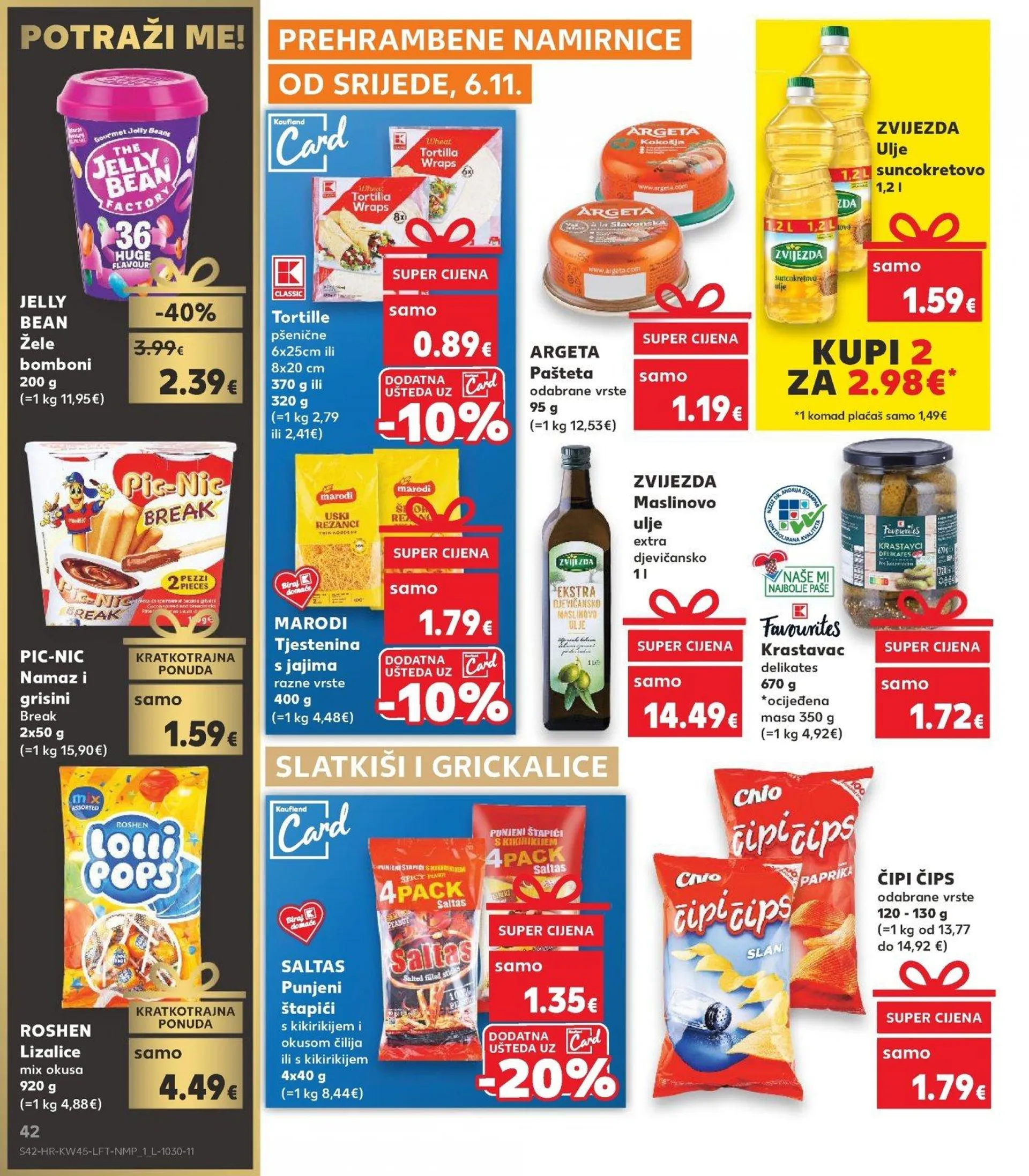 Katalog Kaufland katalog do 12.11.2024 od 6. studenoga do 12. studenoga 2024. - Pregled Stranica 42