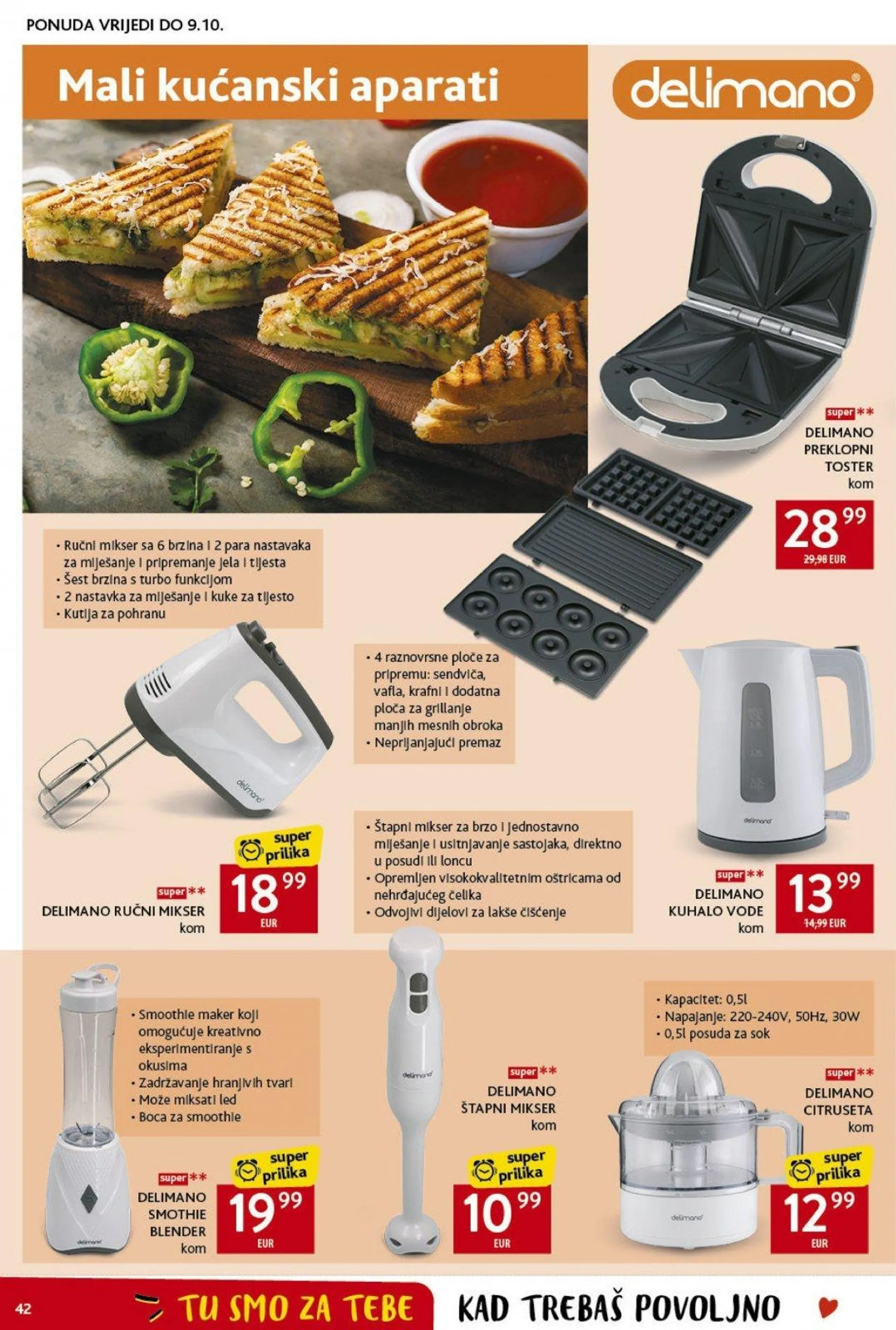 Katalog Konzum katalog do 02.10.2024 od 26. rujna do 2. listopada 2024. - Pregled Stranica 42