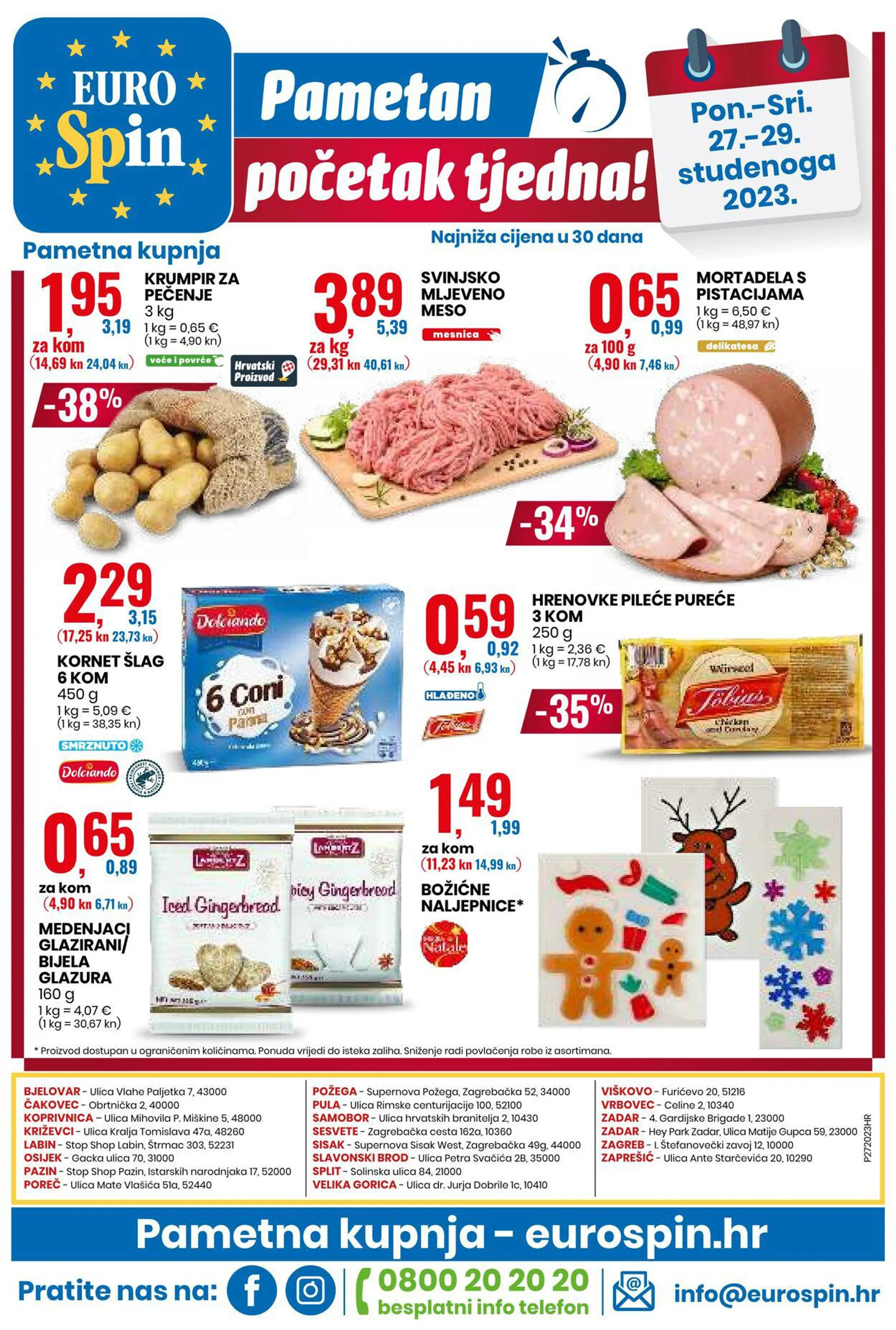 Katalog Eurospin - Black Friday 2023 od 23. studenoga do 29. studenoga 2023. - Pregled Stranica 16
