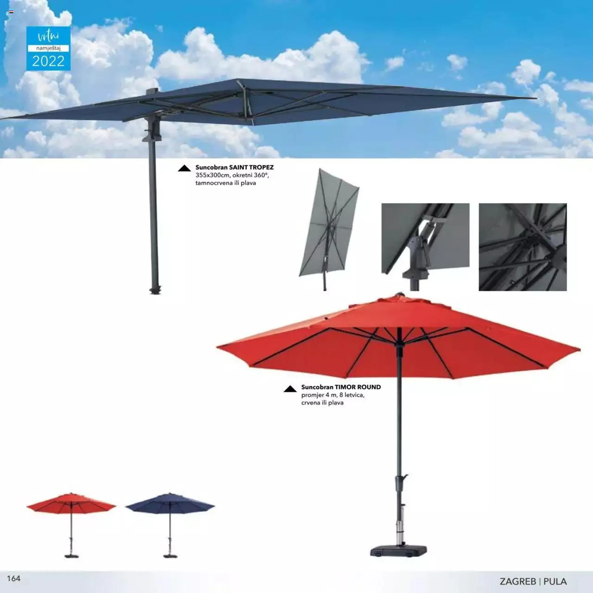 Katalog Vrtni namještaj 2022 Harvey Norman od 14. ožujka do 31. prosinca 2023. - Pregled Stranica 164