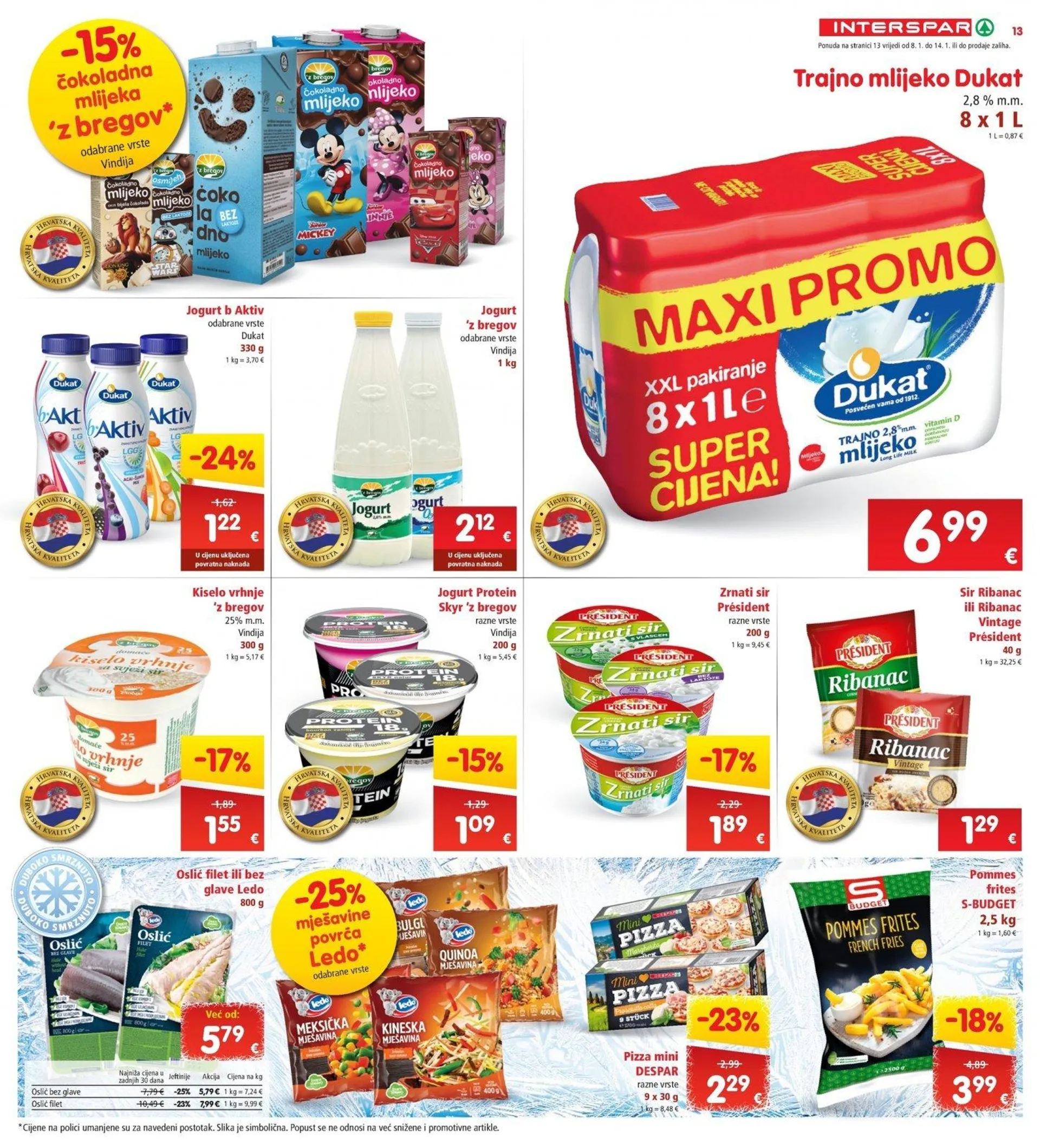 Katalog Interspar katalog do 14.01.2025 od 8. siječnja do 14. siječnja 2025. - Pregled Stranica 13