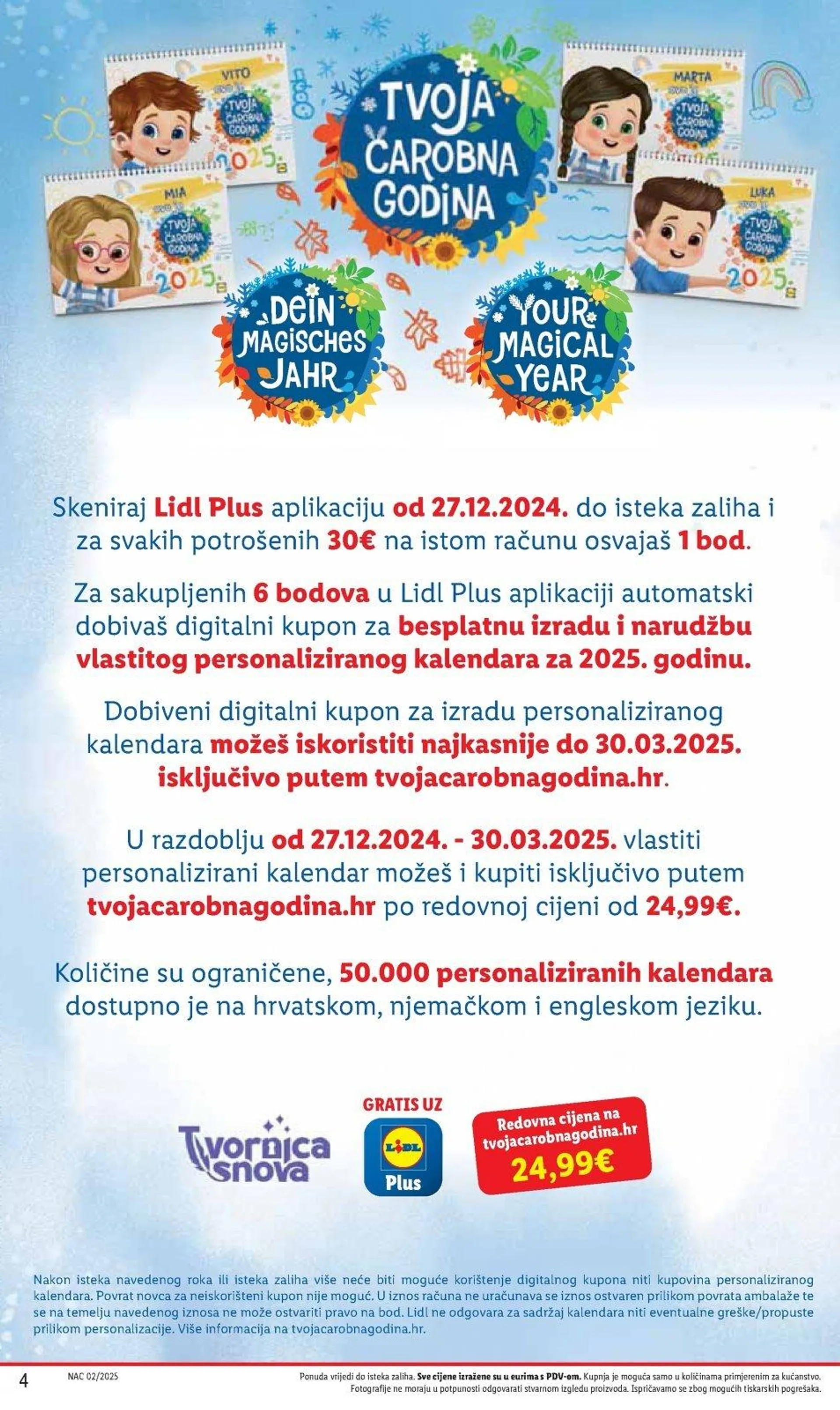 Katalog Lidl katalog do 11.01.2025 od 8. siječnja do 11. siječnja 2025. - Pregled Stranica 4