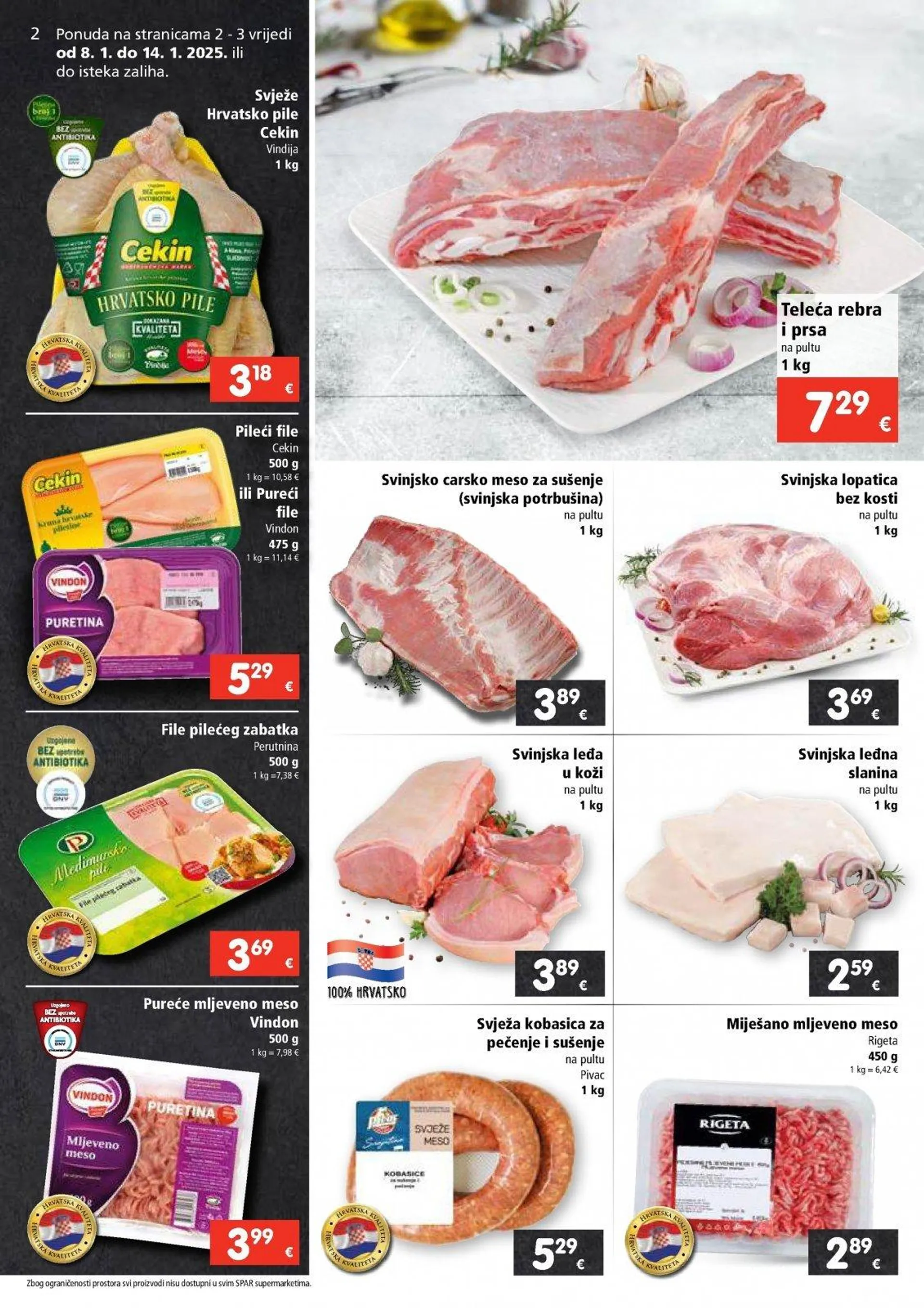 Katalog Spar katalog do 14.01.2025 od 8. siječnja do 14. siječnja 2025. - Pregled Stranica 2