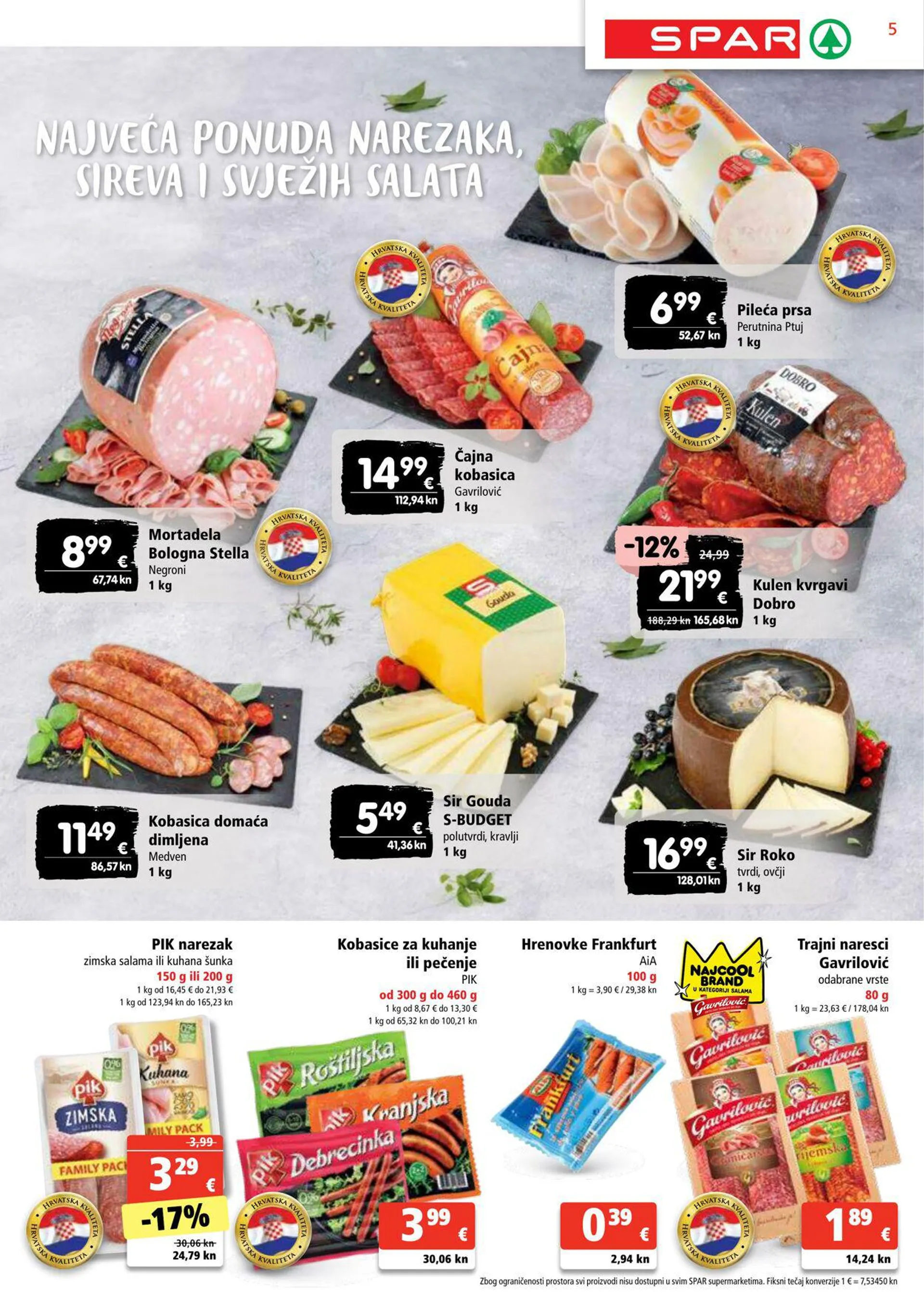 Katalog Spar od 15. studenoga do 21. studenoga 2023. - Pregled Stranica 5
