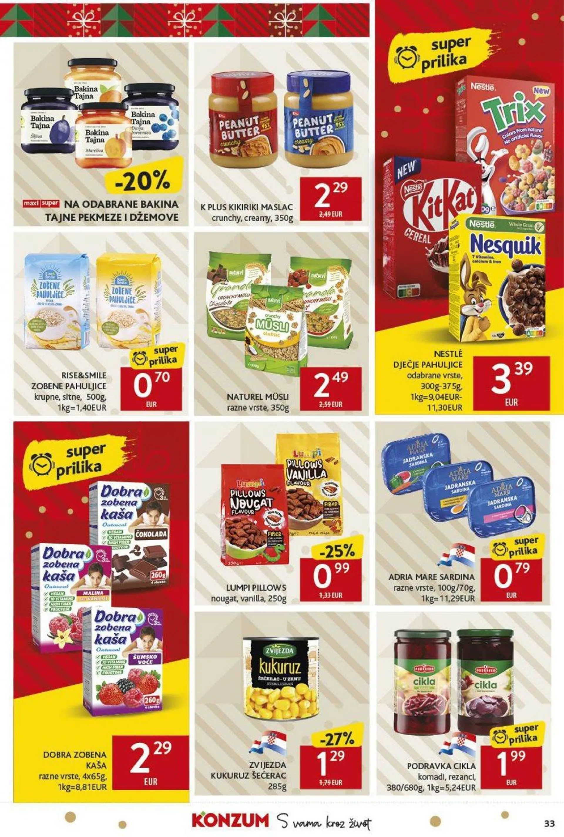 Katalog Konzum katalog do 11.12.2024 od 5. prosinca do 11. prosinca 2024. - Pregled Stranica 33