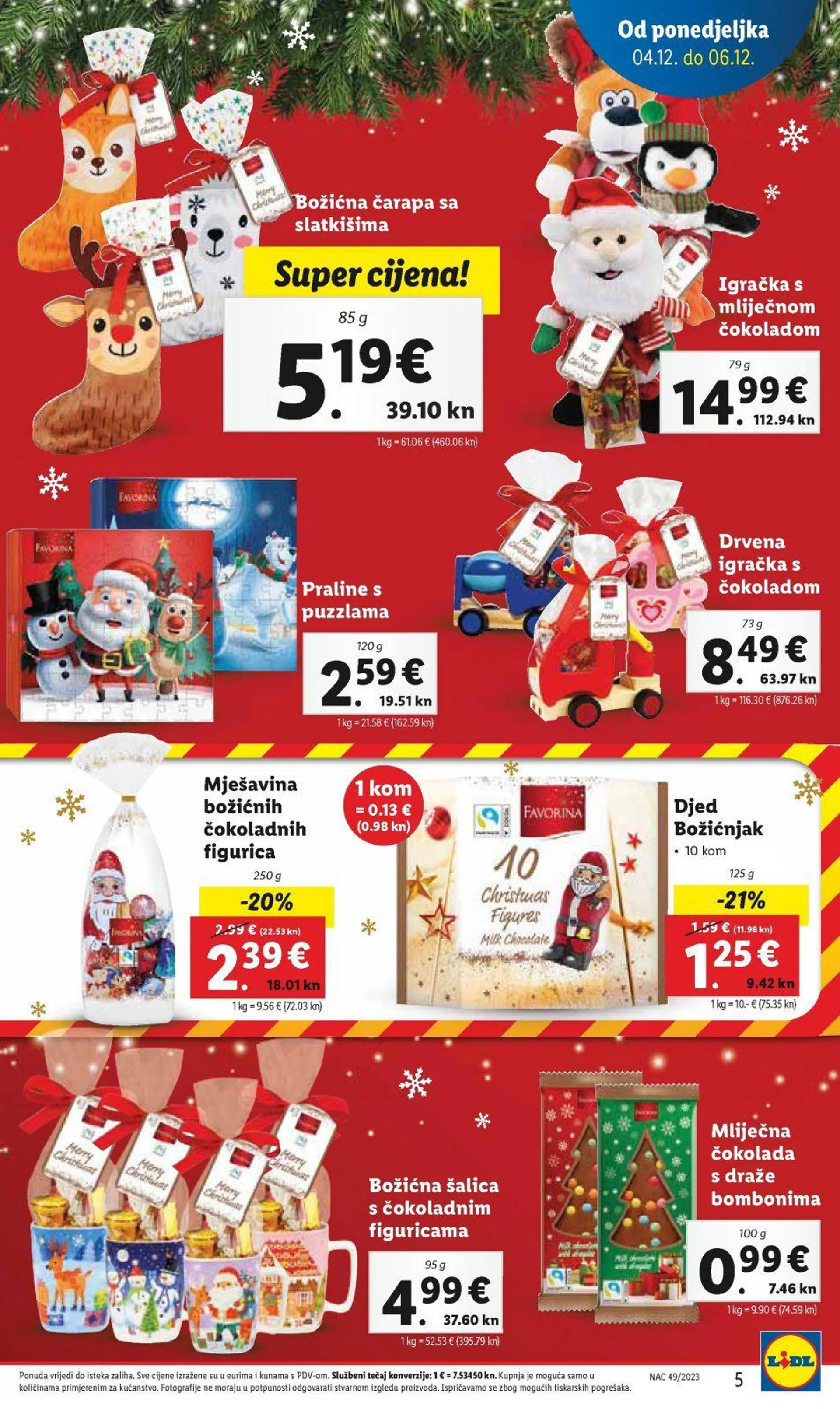 Katalog Lidl katalog do 10.12.2023 od 30. studenoga do 10. prosinca 2023. - Pregled Stranica 5