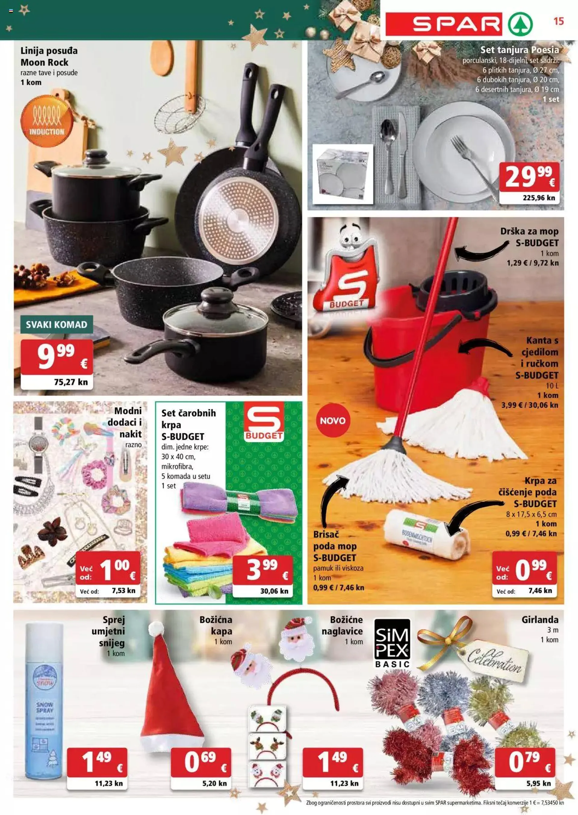 Katalog Katalog Spar od 6. prosinca do 12. prosinca 2023. - Pregled Stranica 15