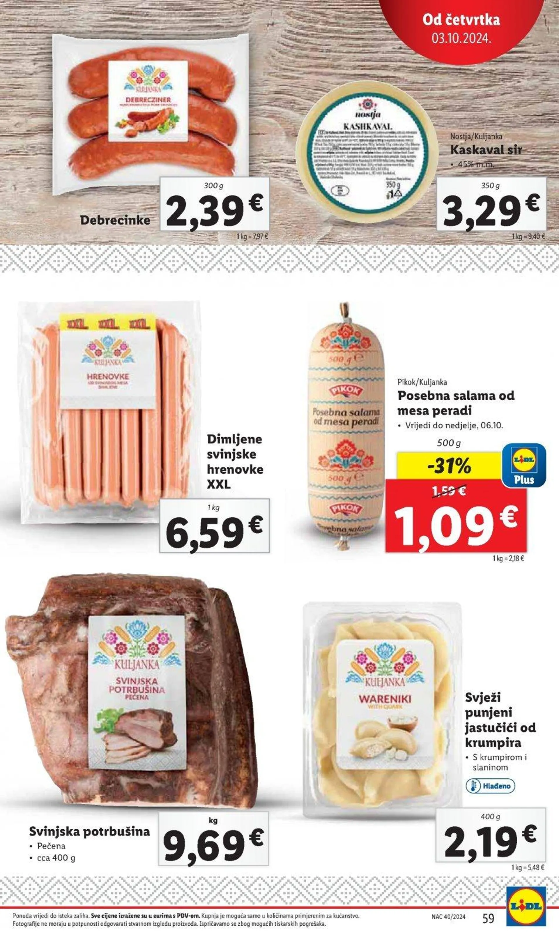 Katalog Lidl katalog do 06.10.2024 od 27. rujna do 6. listopada 2024. - Pregled Stranica 59