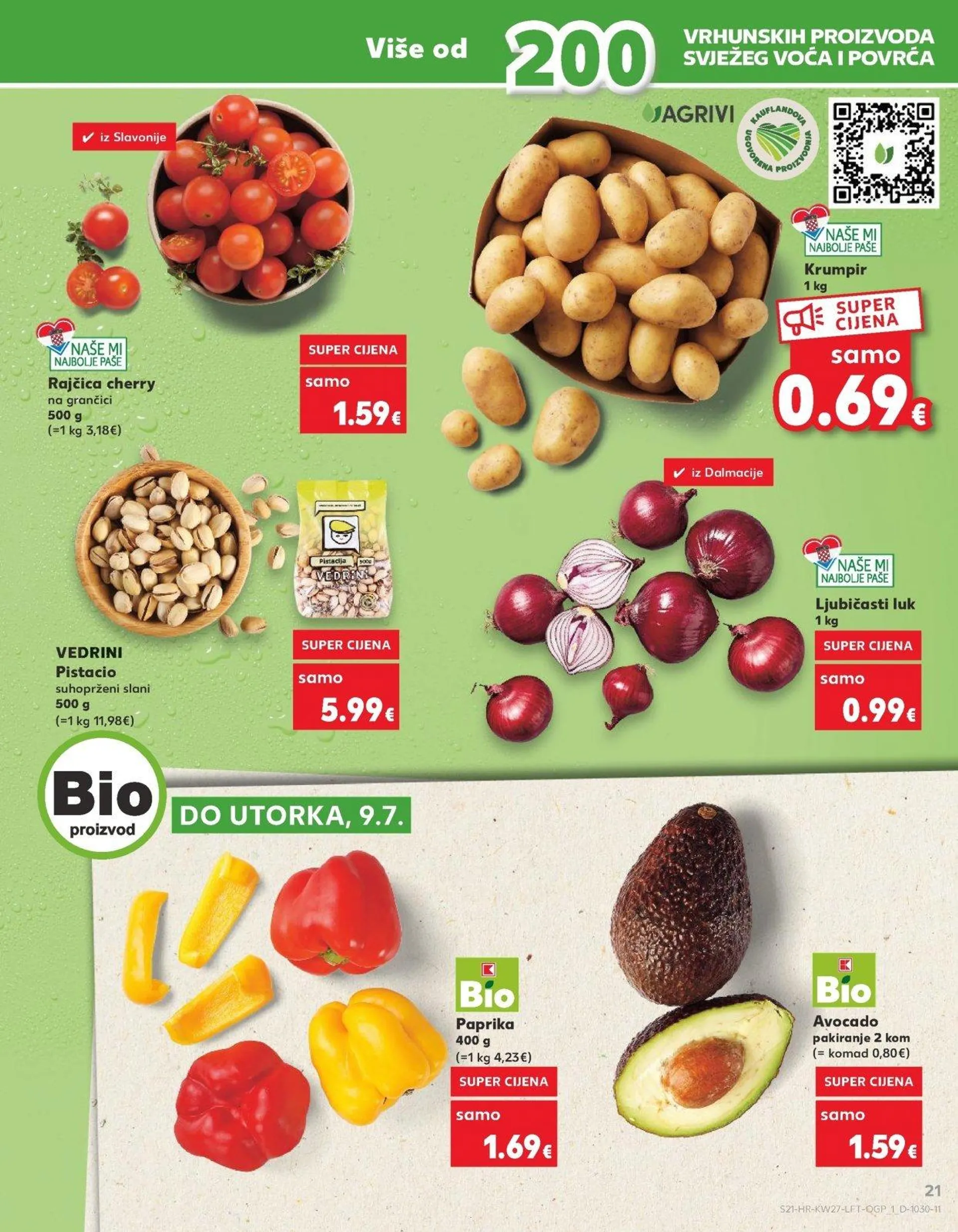 Katalog Kaufland katalog do 09.07.2024 od 3. srpnja do 9. srpnja 2024. - Pregled Stranica 21