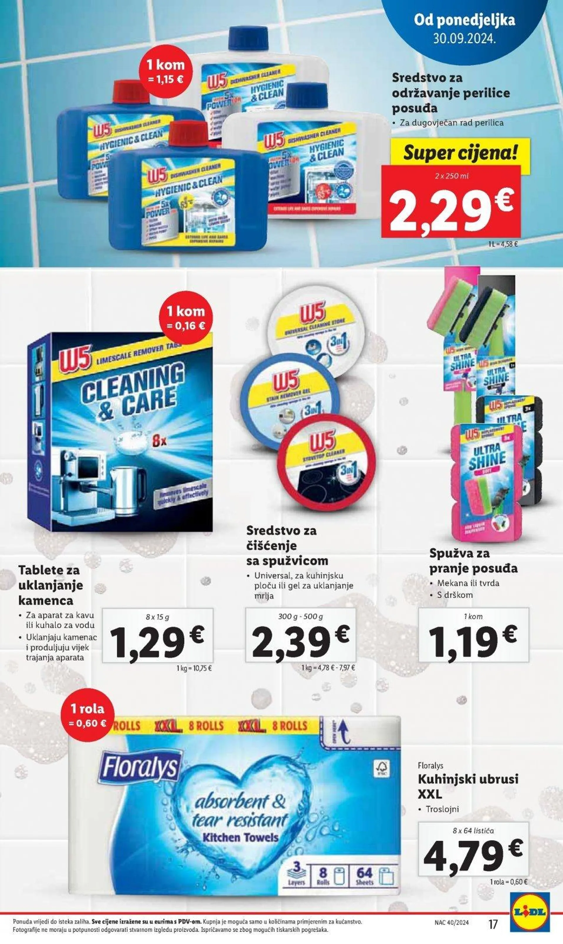 Katalog Lidl katalog do 06.10.2024 od 27. rujna do 6. listopada 2024. - Pregled Stranica 17