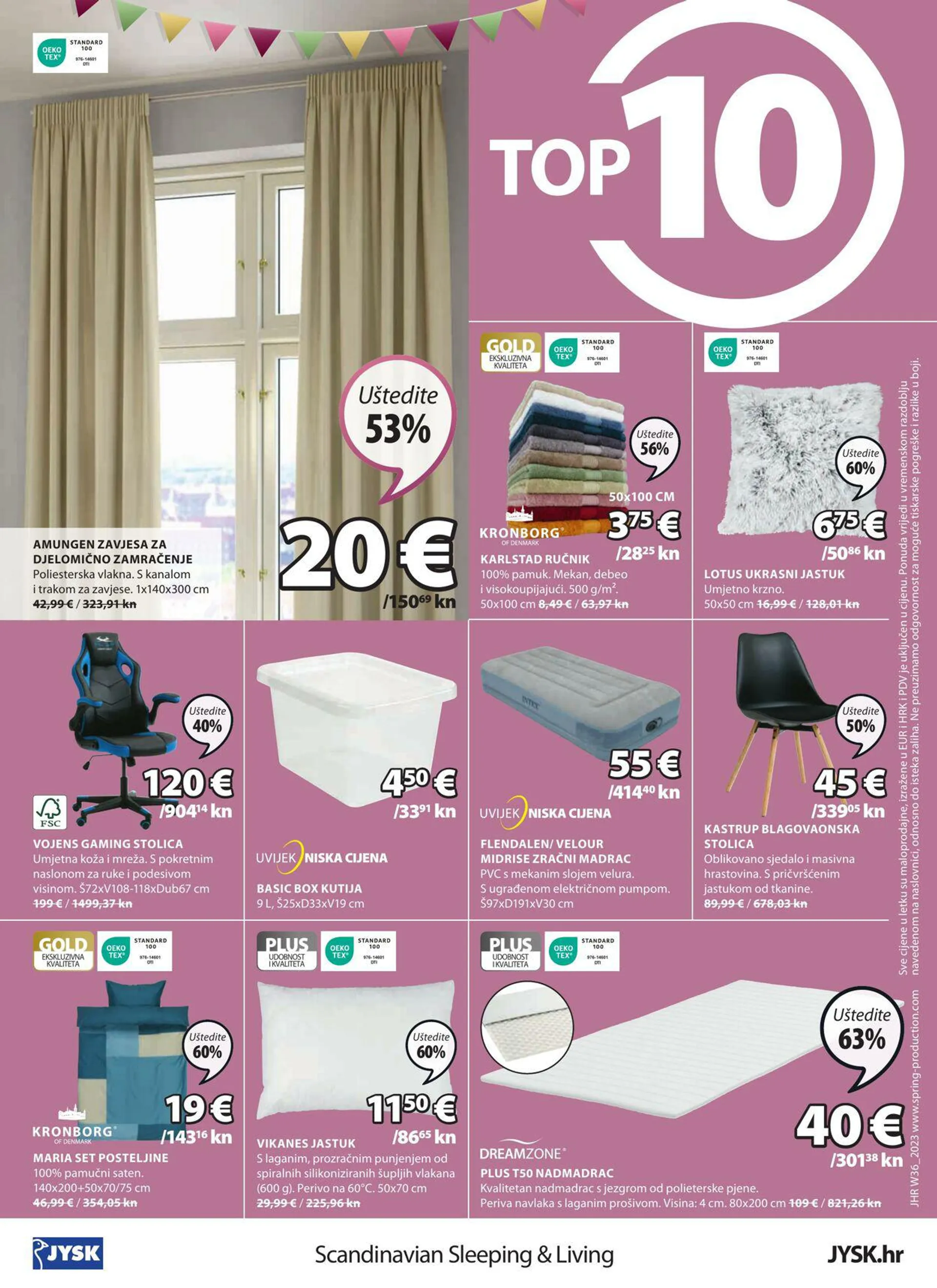 Katalog Jysk od 6. rujna do 17. listopada 2023. - Pregled Stranica 24